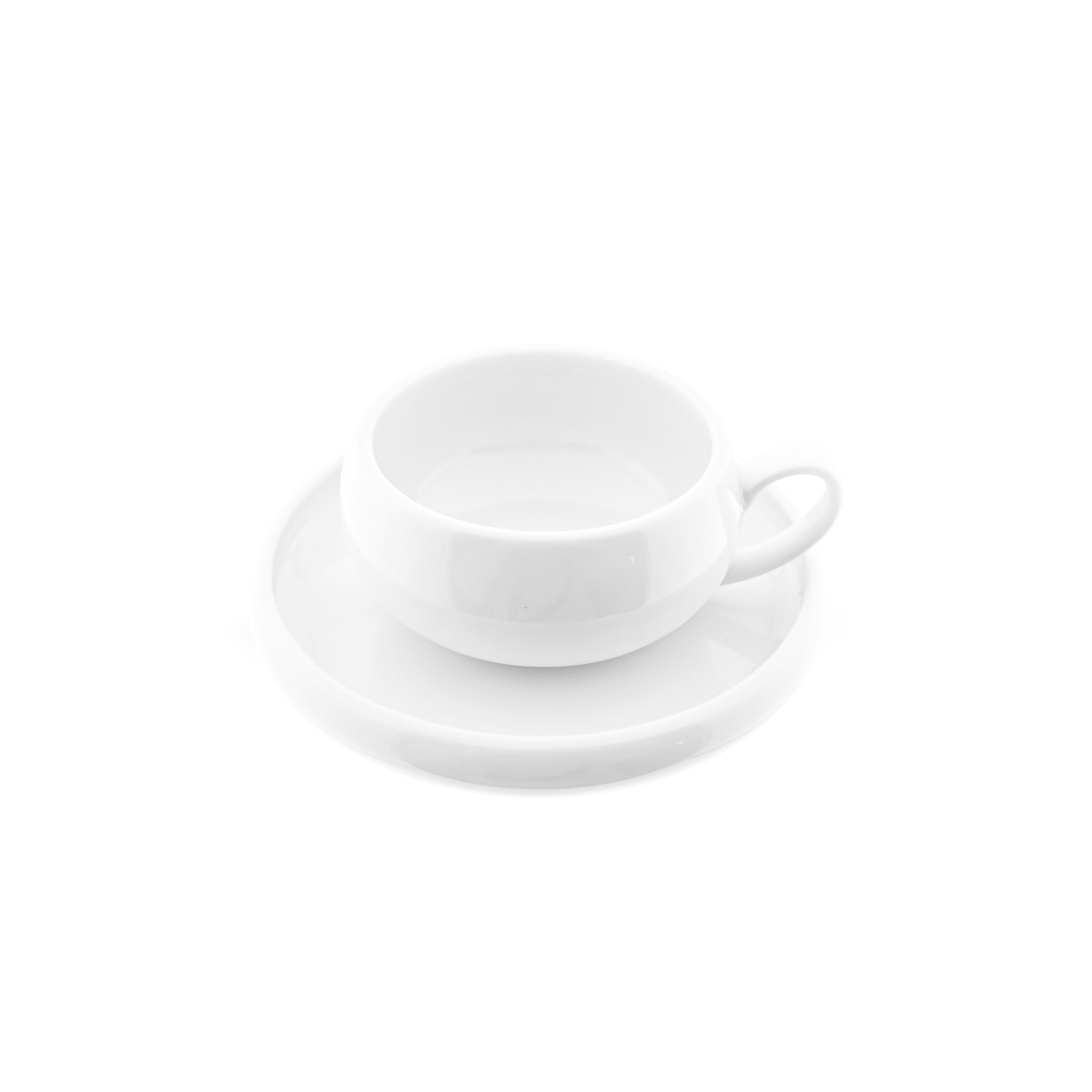Almina Kaffeeservice Belicia Kaffetassen-Set mit Henkel und Unterteller 12 Teilig (12-tlg)