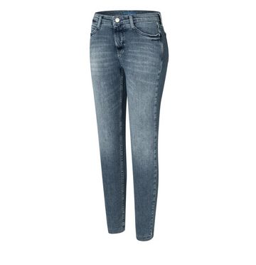 MAC Stretch-Jeans MAC SKINNY high-low green-blue wash 5996-92-0389 D556
