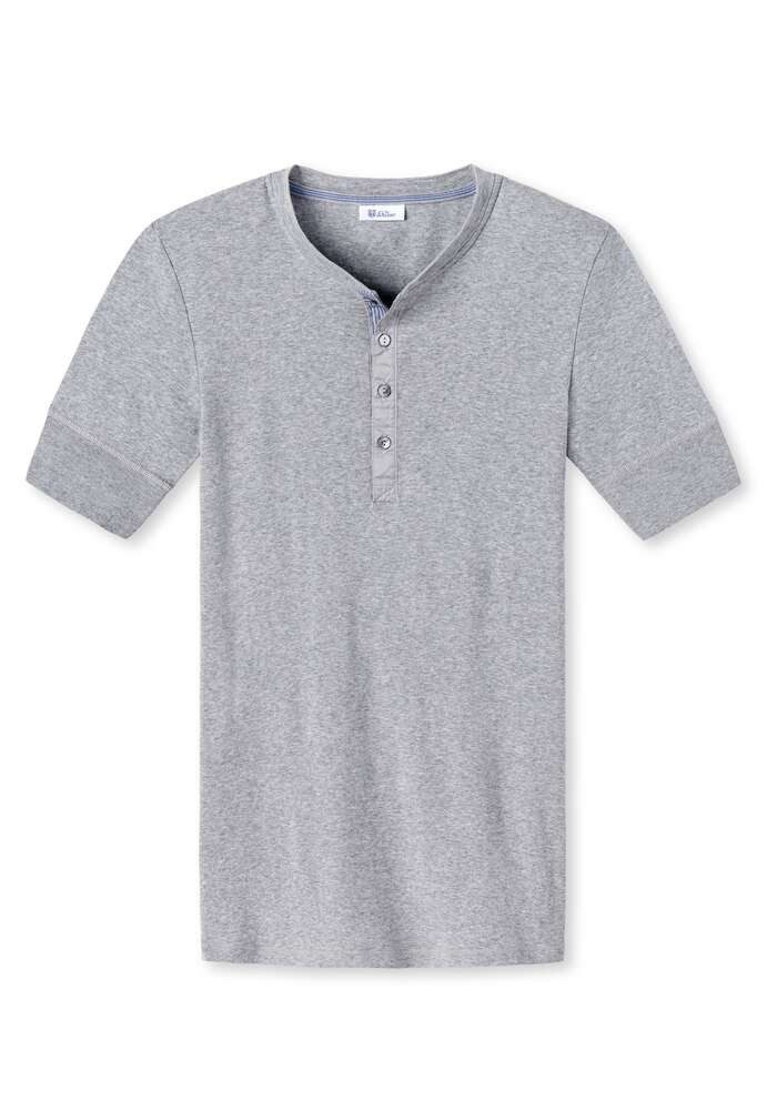 SCHIESSER REVIVAL Unterziehshirt Karl-Heinz traditionelle, erstklassige Feinripp-Qualität