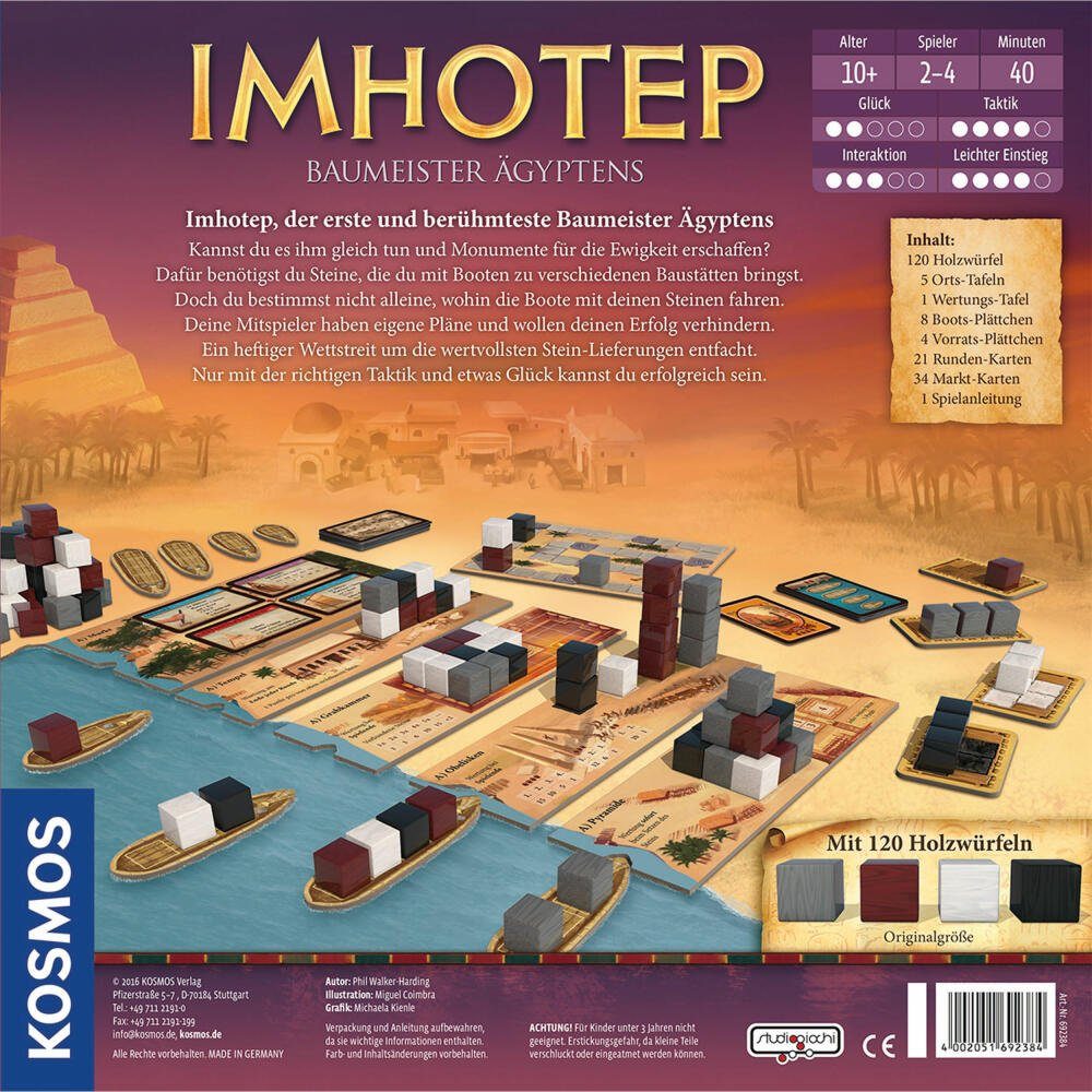 Kosmos Spiel Imhotep