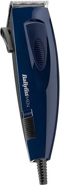 BaByliss Haarschneider MEN E695E Haarschneider Edelstahl mit 8 Aufsätzen von 3 bis 25 mm