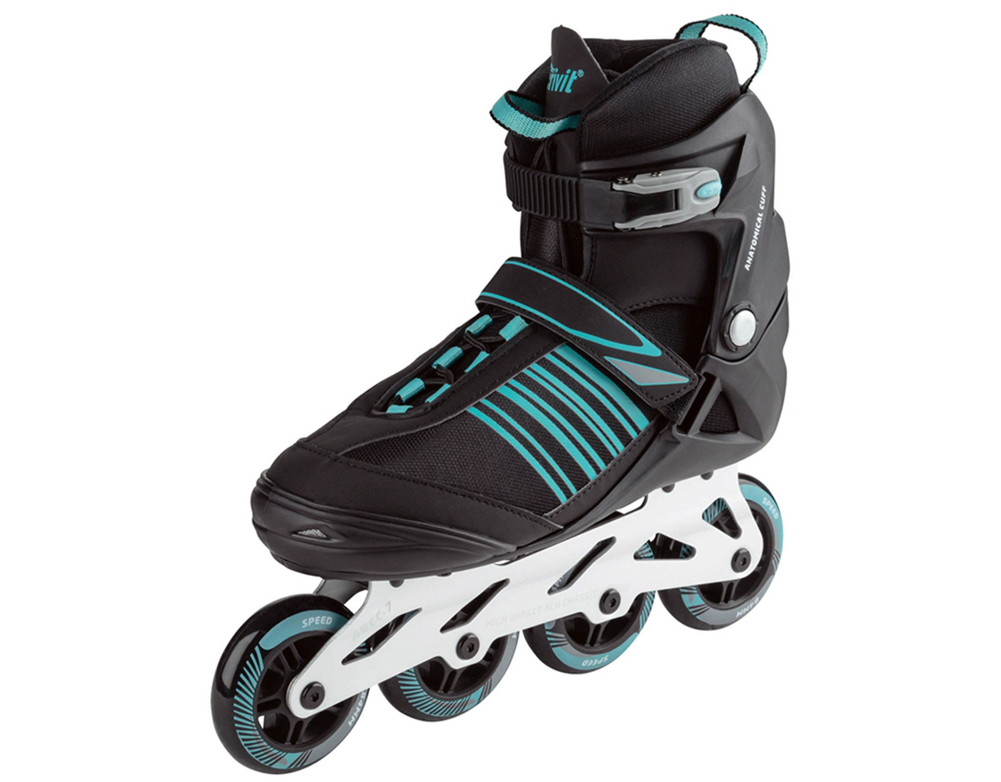 crivit Inlineskates Damen Inlineskates Gr.41 Inliner Rollen Skate Rollschuhe Rollerskate, (Gr. 41)