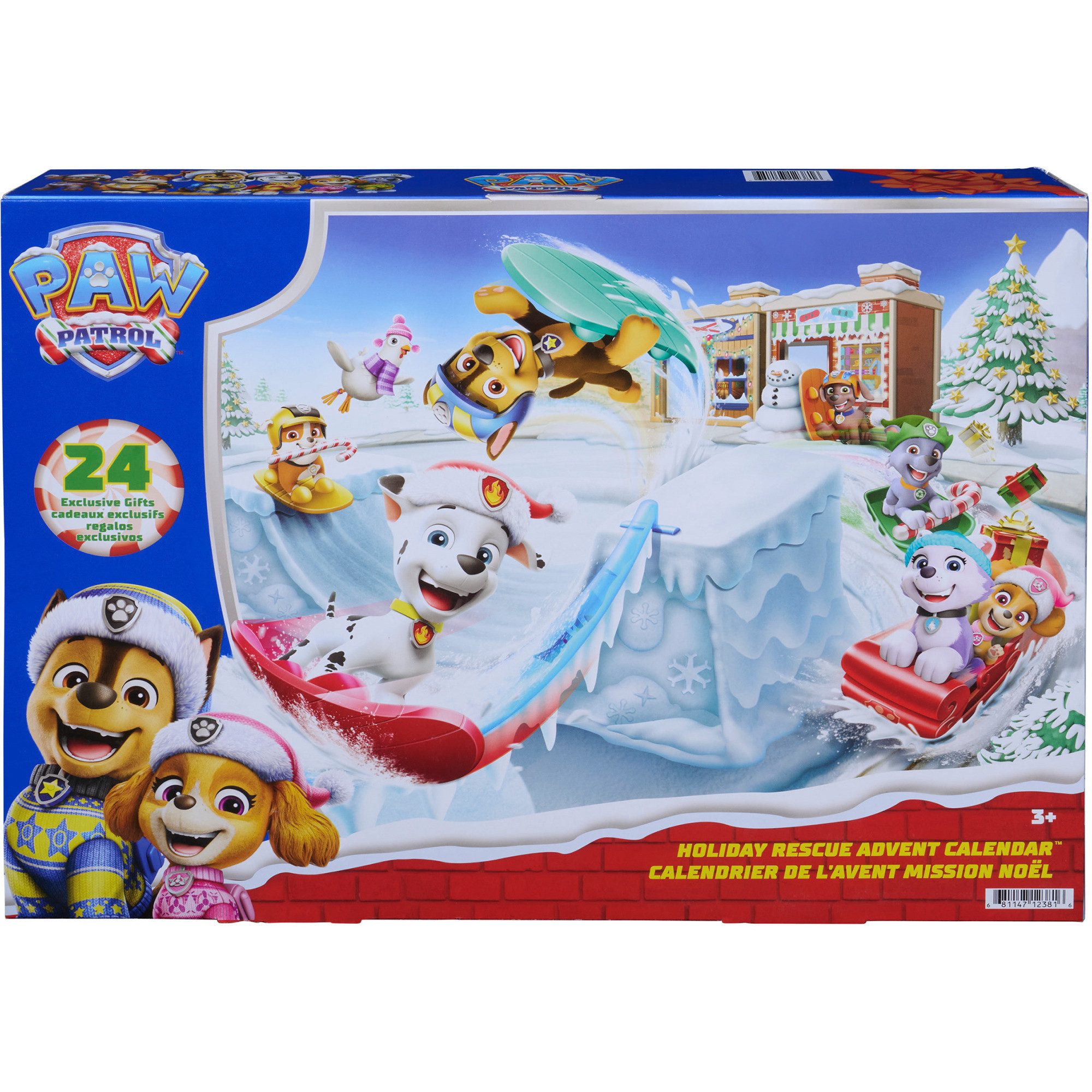 PAW PATROL Spielwelt Spin Master Paw Patrol - Adventskalender