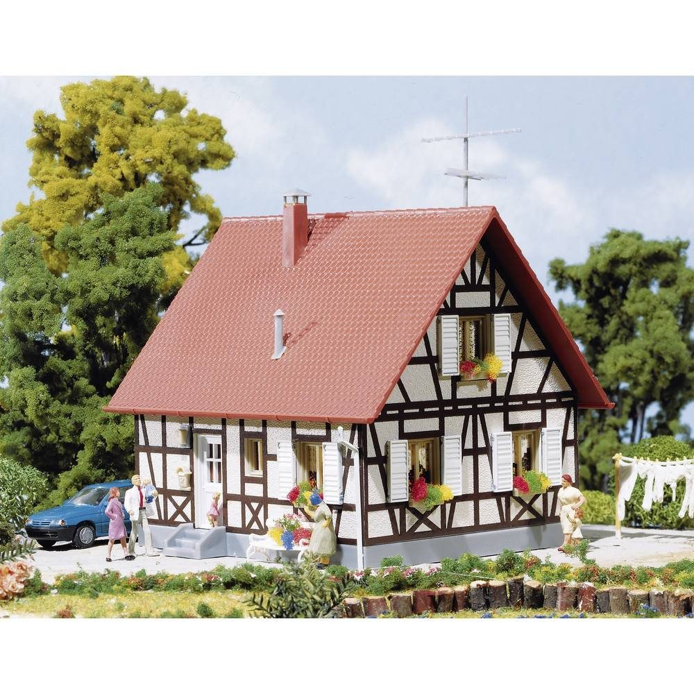 Modelleisenbahn-Gebäude H0 Fachwerkhaus