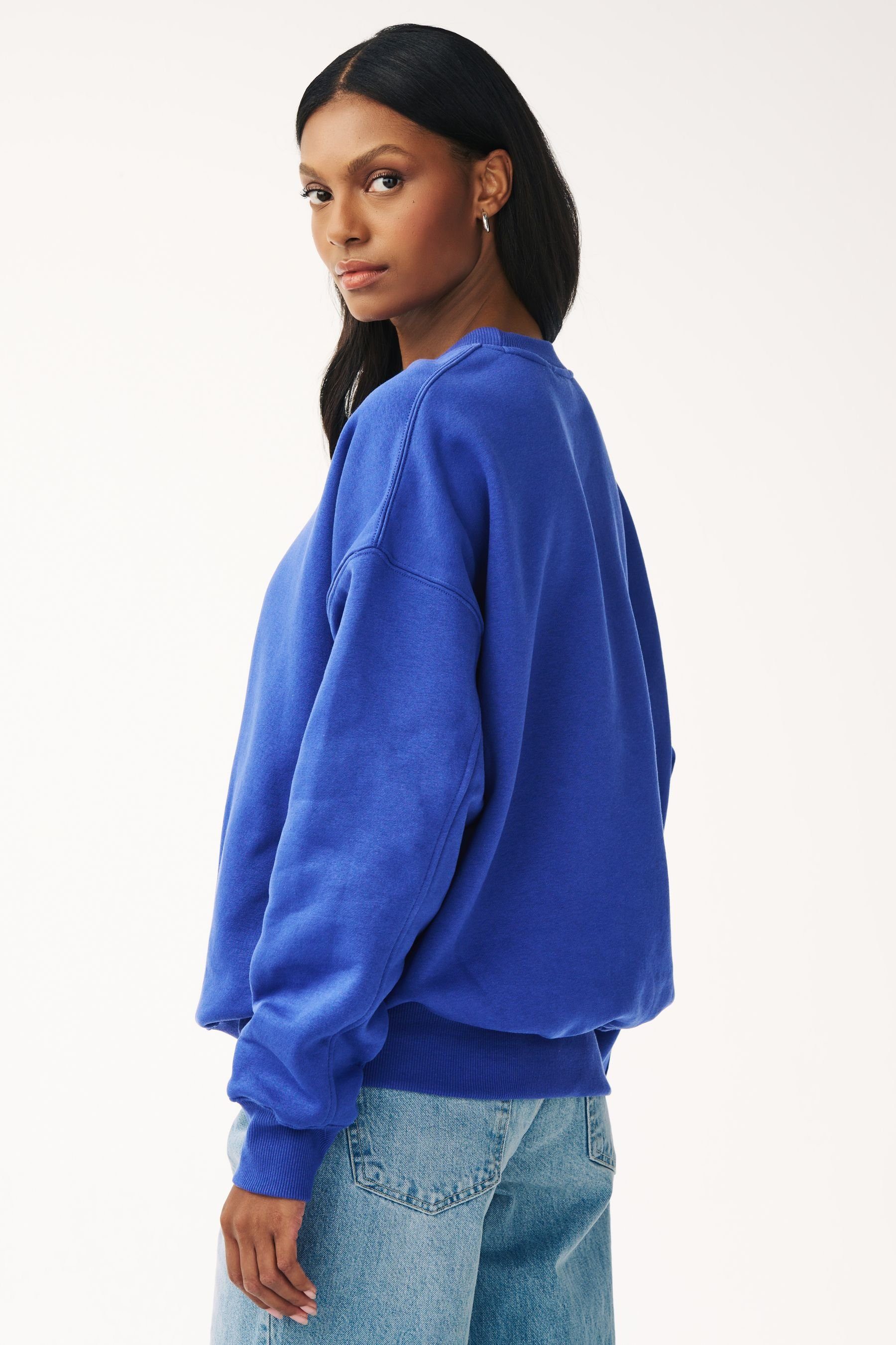 Next Longsweatshirt Dickes angerautes Sweatshirt mit günstig online kaufen