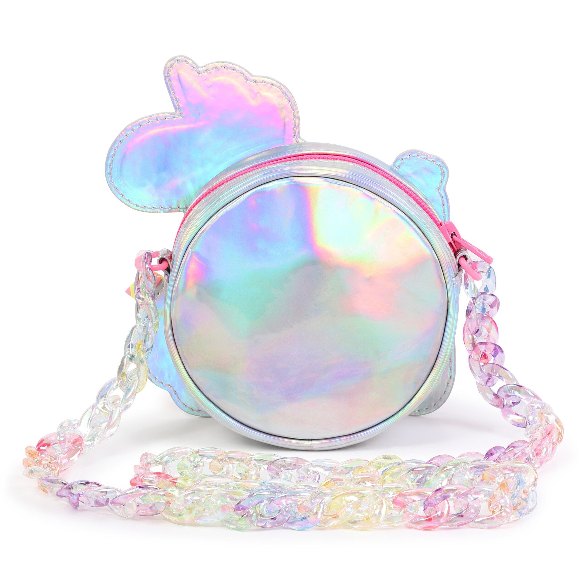 Billieblush Handtasche Billieblush Ballon-Tasche in silber mit Einhornmotiv
