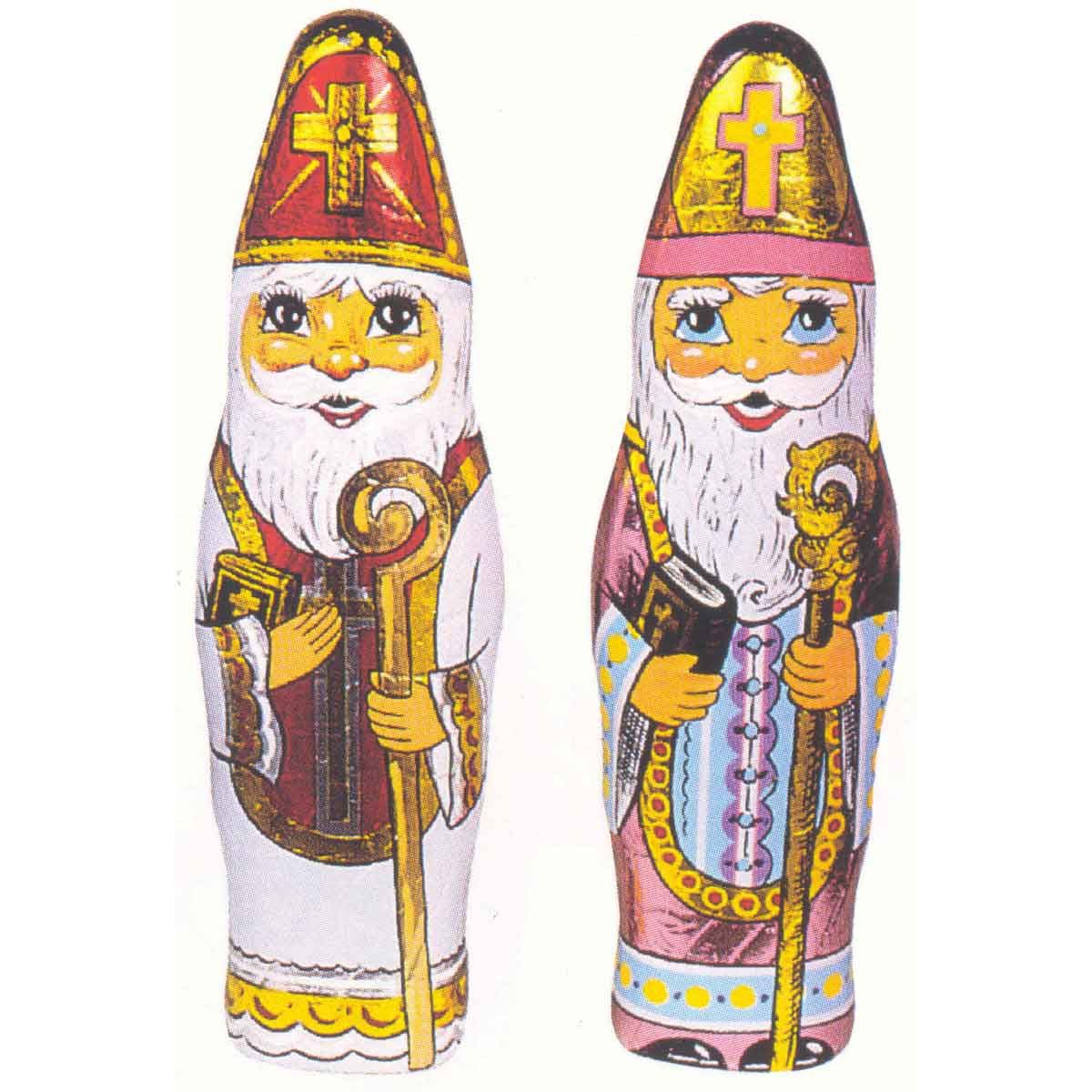 WAWI Schokolade, WAWI Bischof Schokoladenhohlfigur aus Vollmilchschokolade 60g