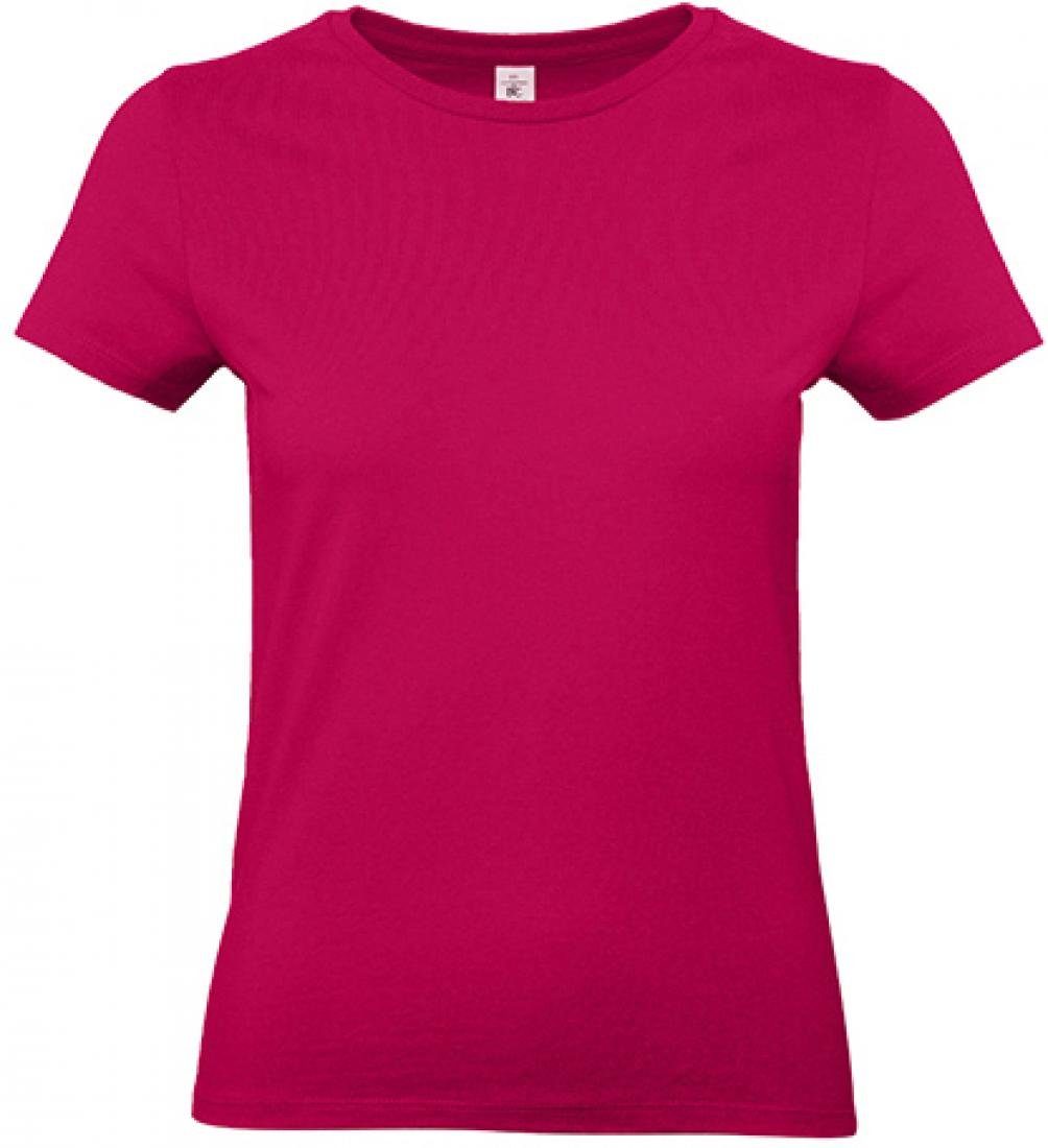 Rundhalsshirt Damen T-Shirt 100 E190