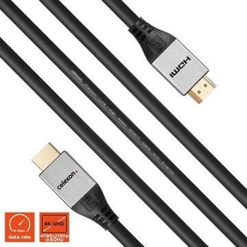 Celexon HDMI Kabel mit Ethernet - 2.0a/b 4K 2,0m HDMI-Kabel, (200 cm), Professional Line