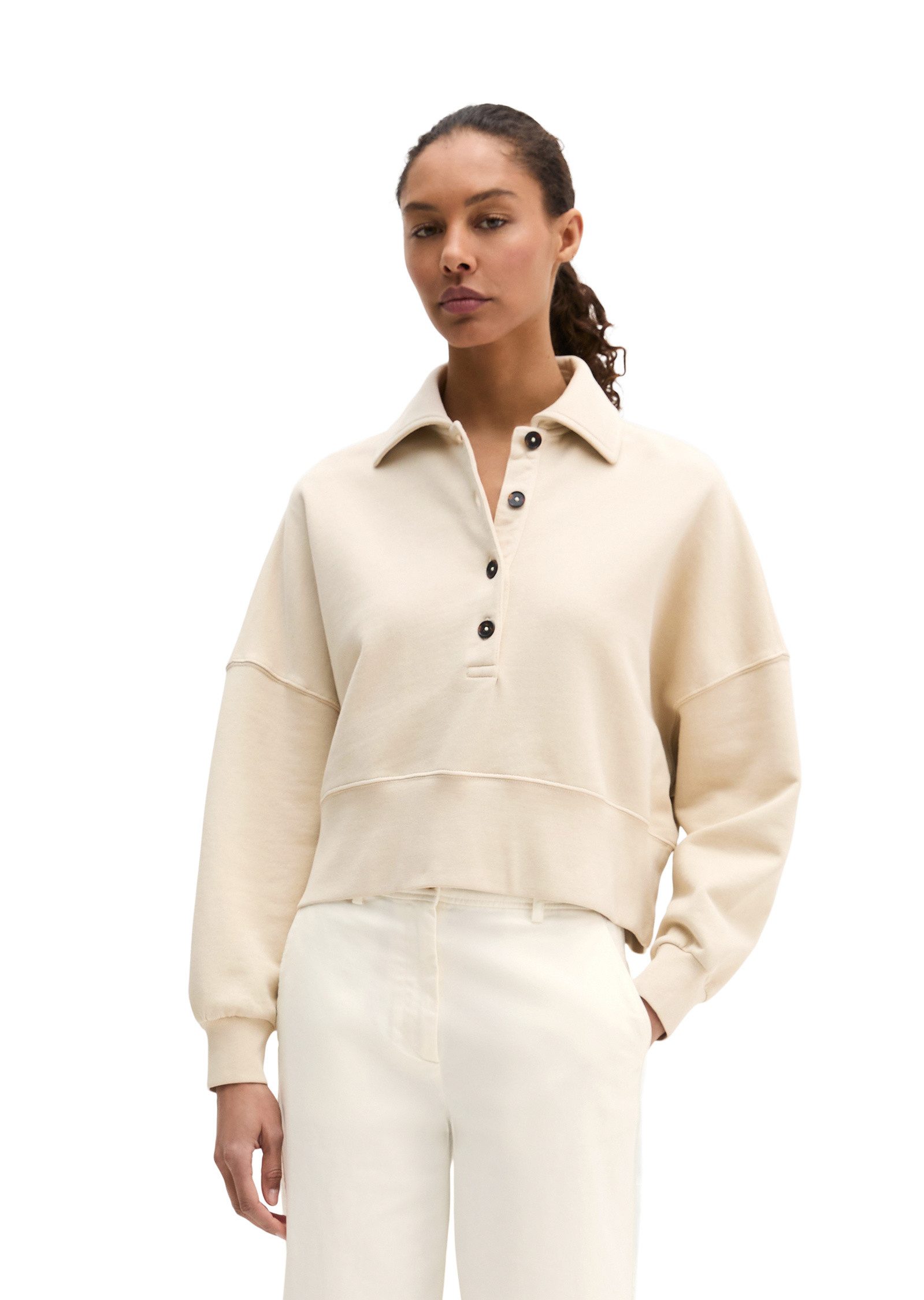 Marc O'Polo Sweatshirt mit recycelter Baumwolle