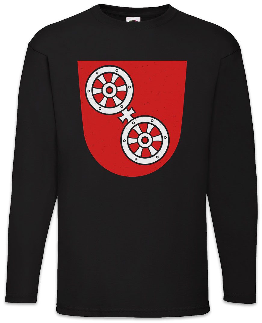 Langarmshirt Mainz Wappen Langarm T-Shirt Kölle Bleibt Mainz Alaaf Kostüm Fasching