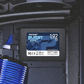 Patriot Burst Elite 1,92 TB SSD-Festplatte (1.920 GB) 2,5""