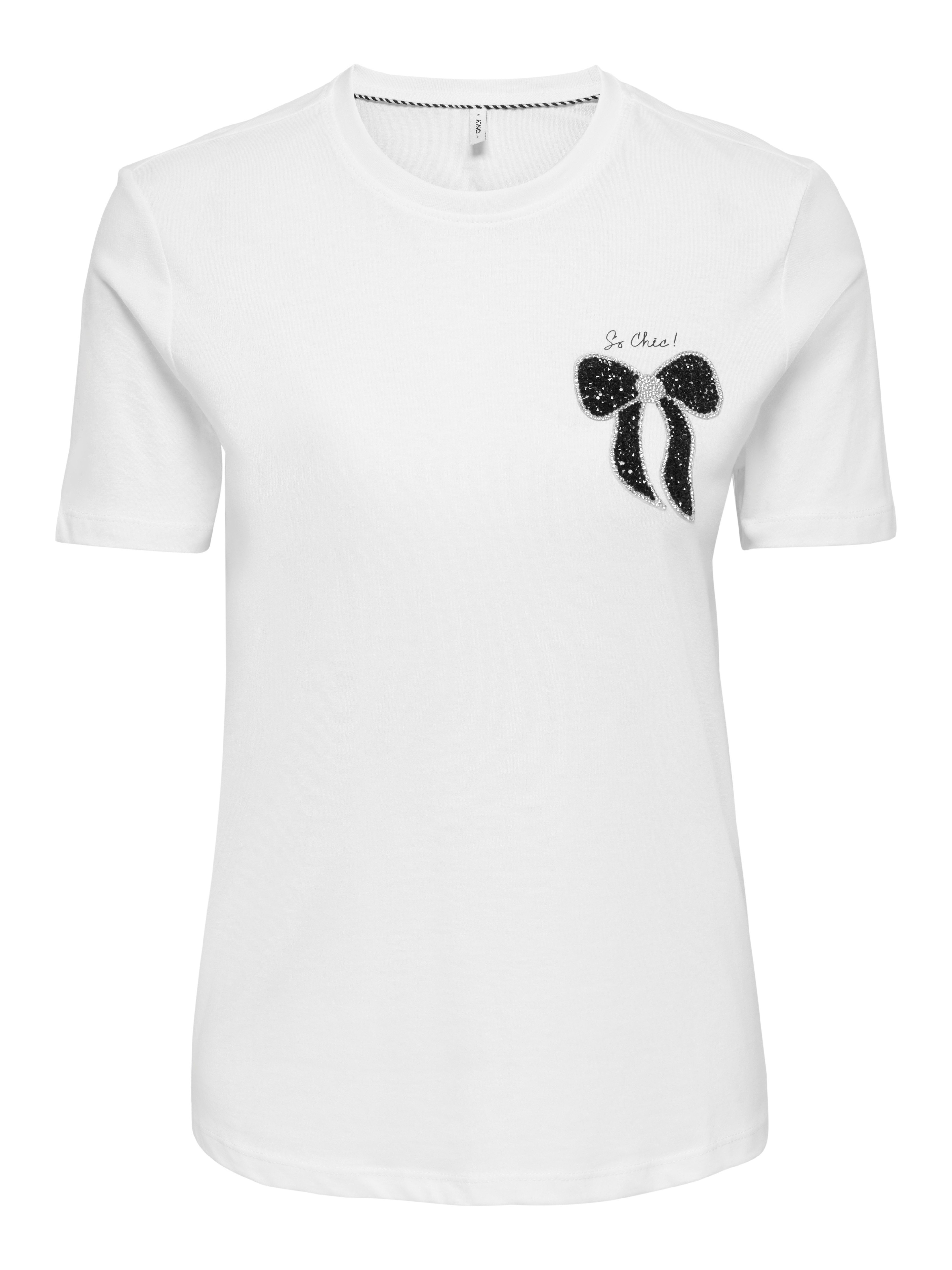 ONLY Kurzarmshirt ONLKITA S/S LUXE JRS NOOS Baumwolle, regular fit – Bild 5 von 5