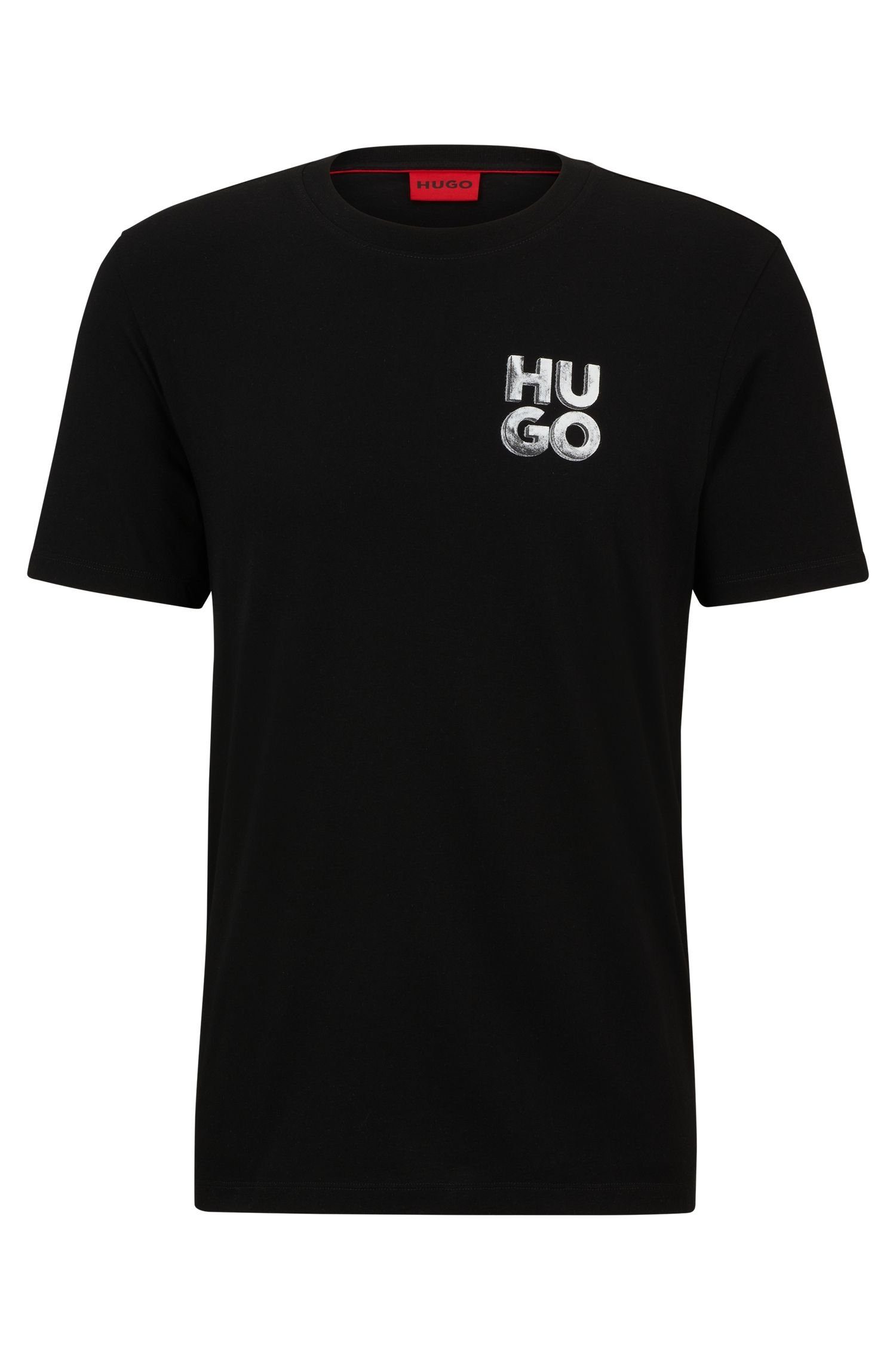 black T-Shirt HUGO