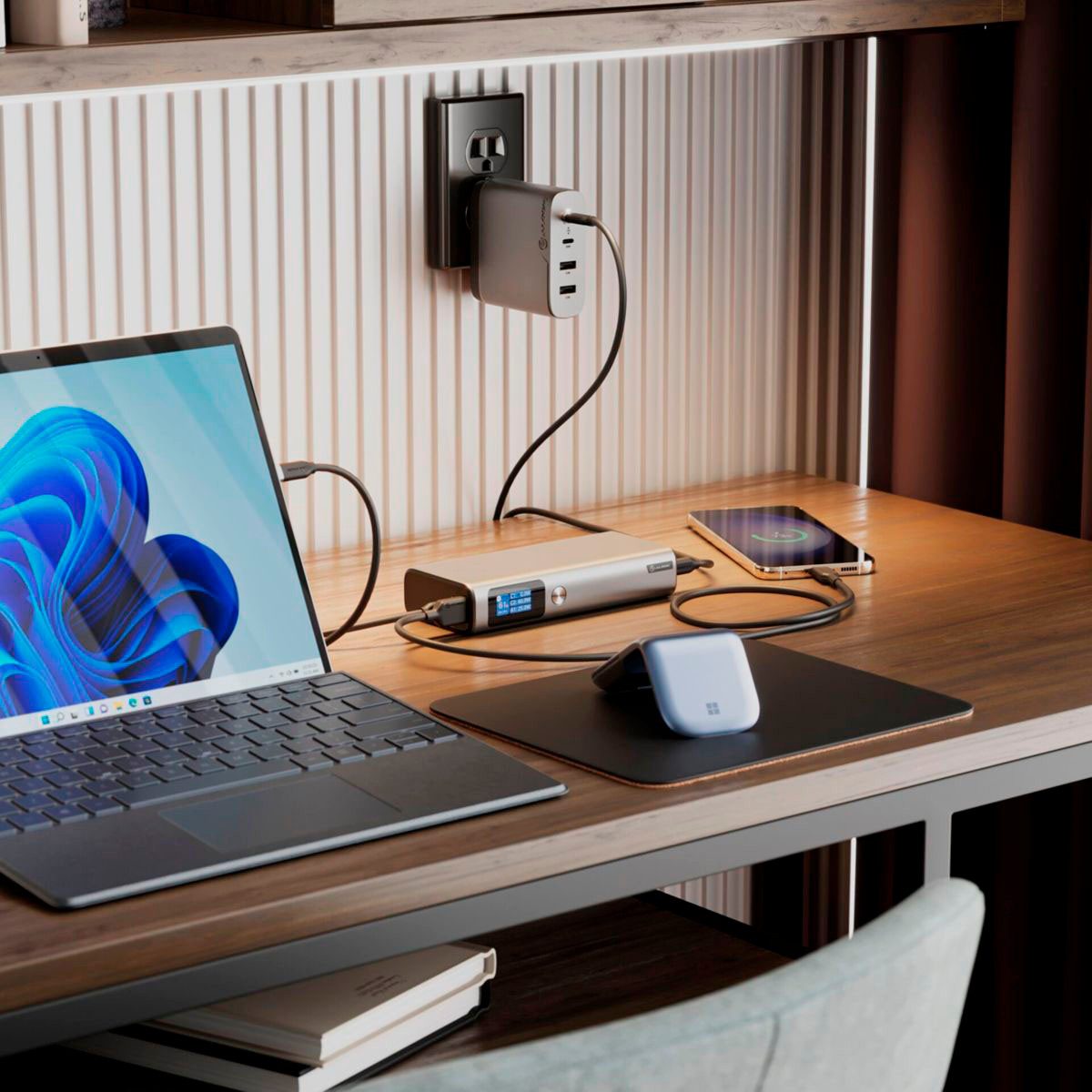 ALOGIC Ruck Powerbank Ark Powerbank 27.000 mAh with 140W USB-C Charging 20000 mAh