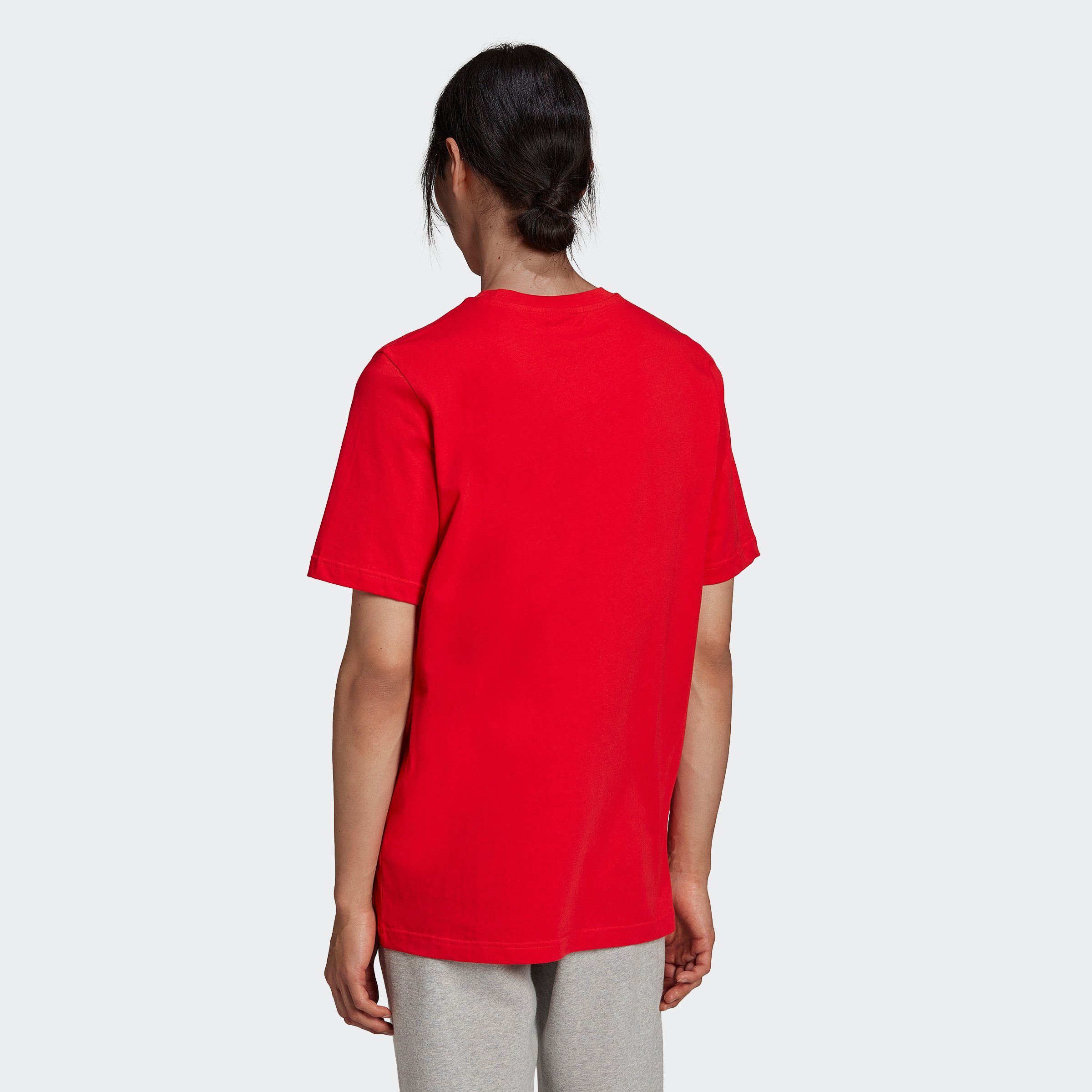 TREFOIL ADICOLOR T-Shirt adidas CLASSICS Originals VIVRED/WHITE