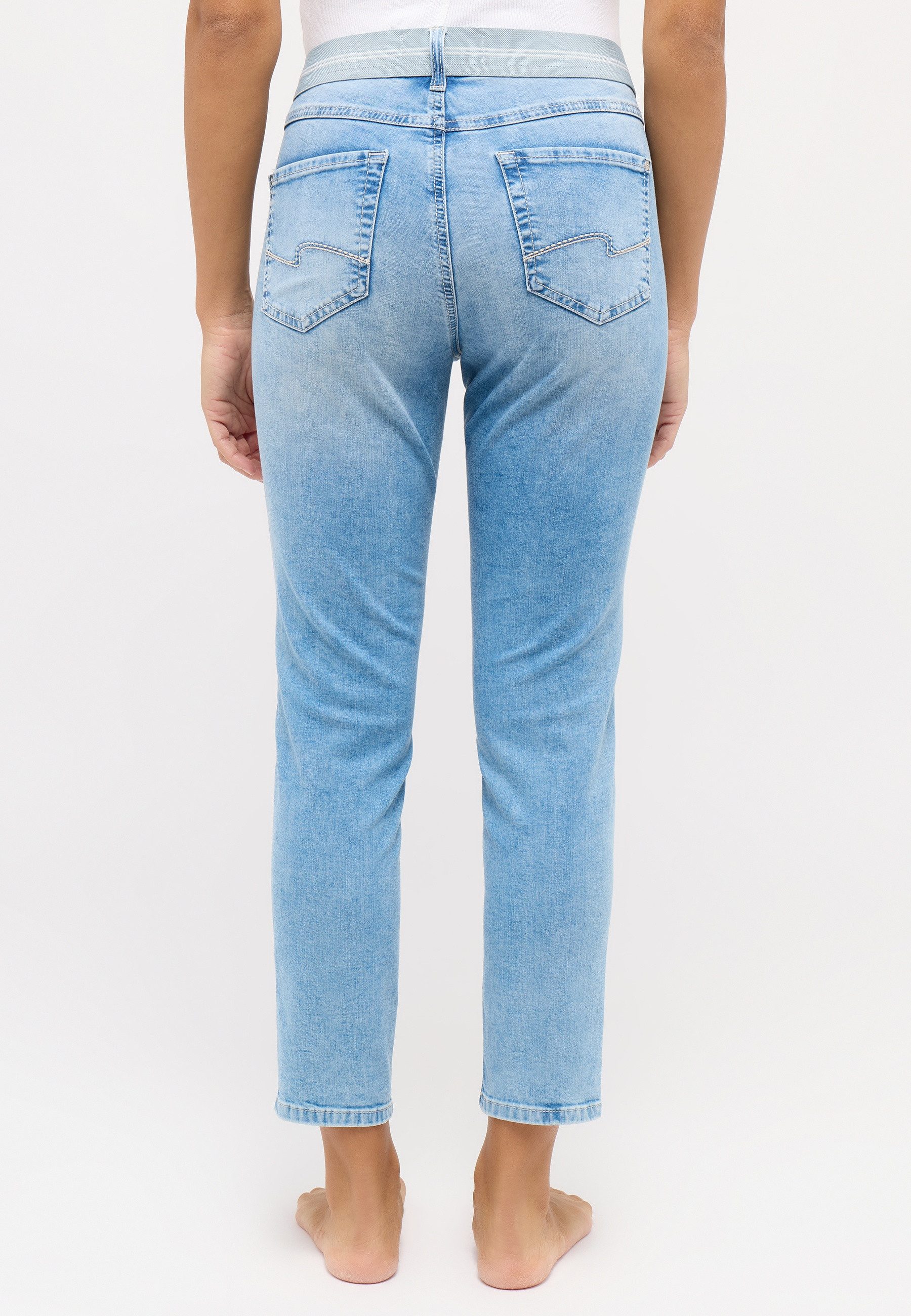 ANGELS Stretch-Jeans ANGELS ORNELLA SPORTY heaven blue random used 332 688907.3485 - THE – Bild 5 von 5