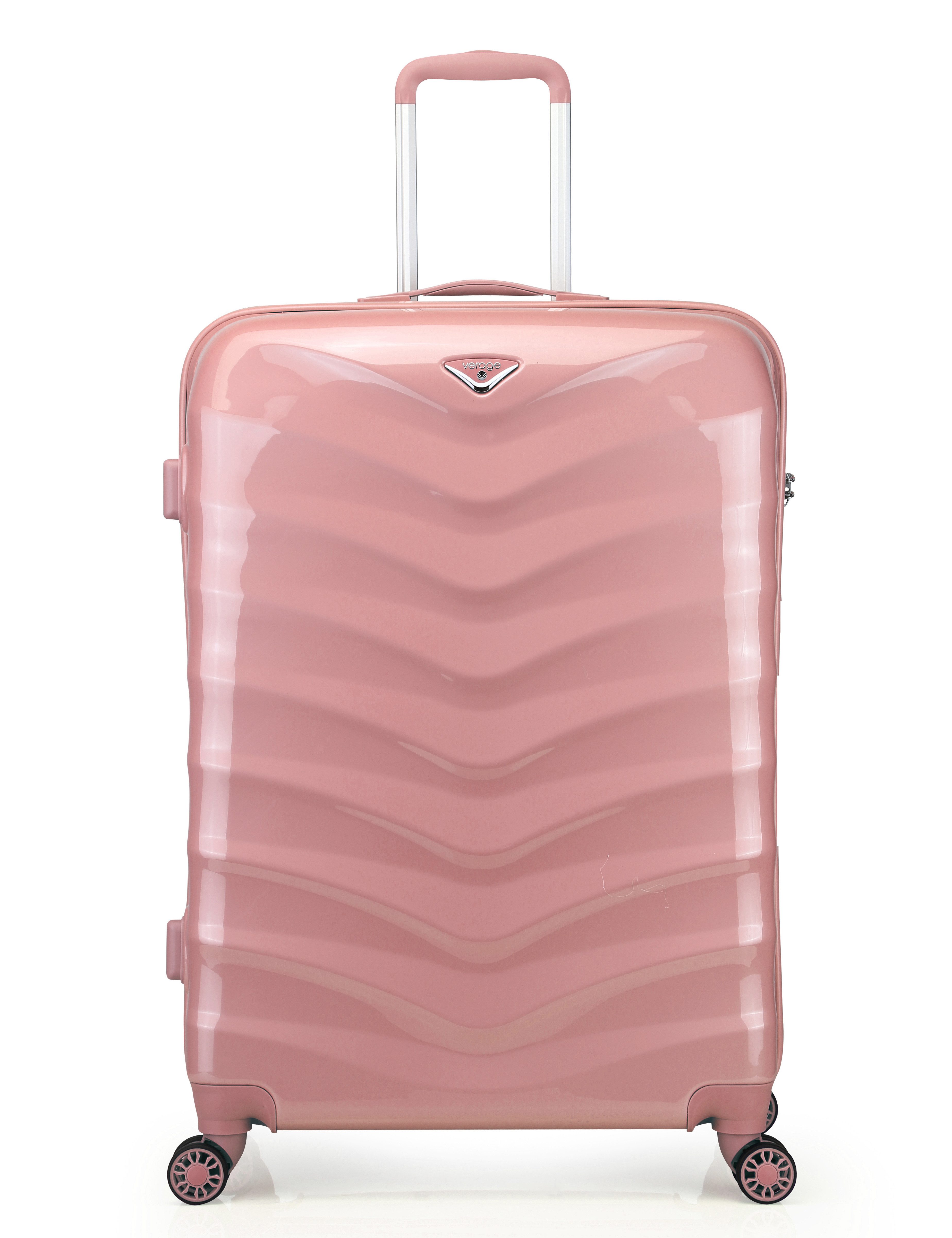 Verage Hartschalen-Trolley Rosagold /Schwarz Reisekoffer, 4 günstig online kaufen