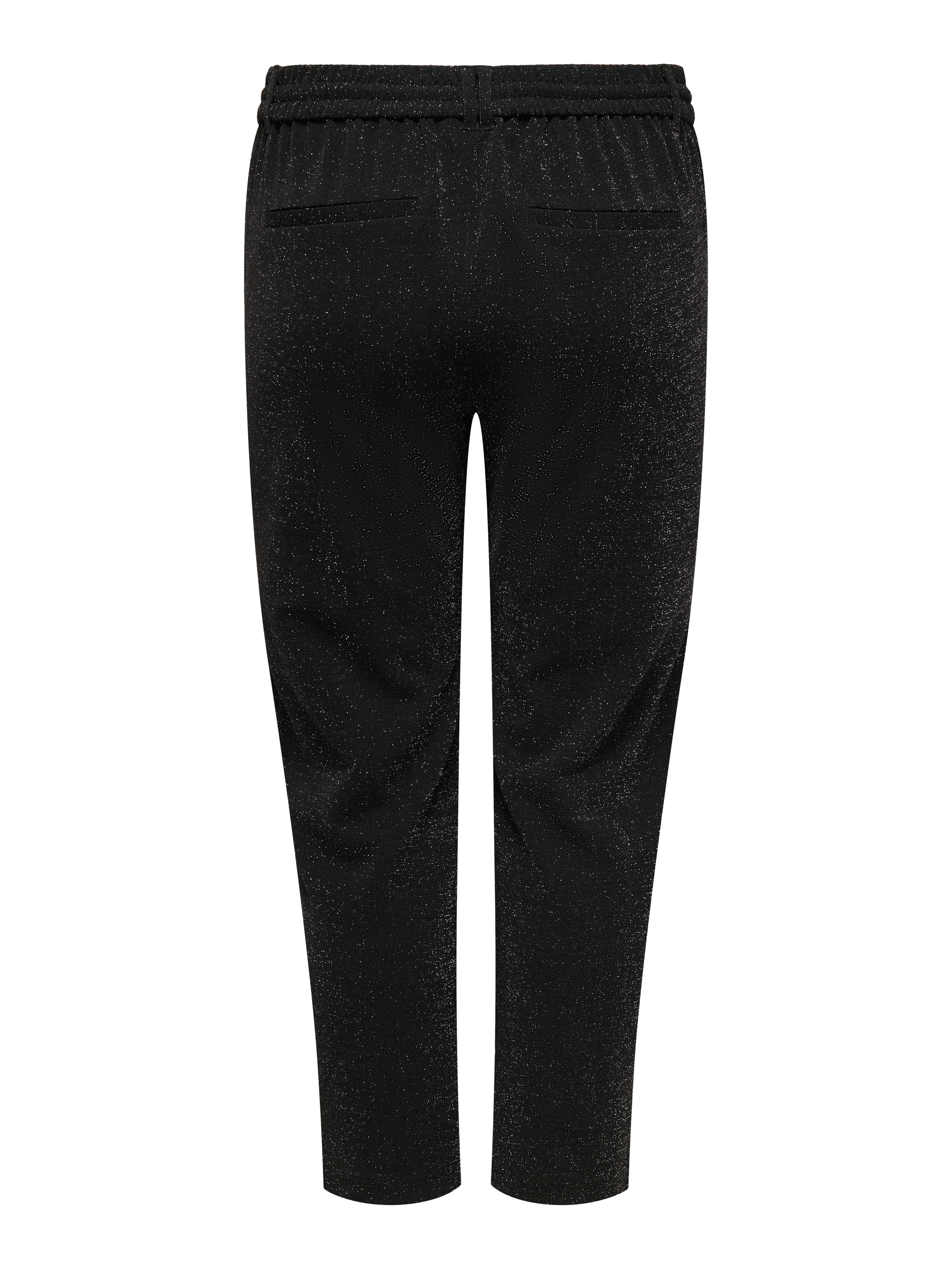 ONLY CARMAKOMA Jogginghose CARPOPTRASH-ALYA EASY GLIT PANT NOOS mit Glitzereffekt