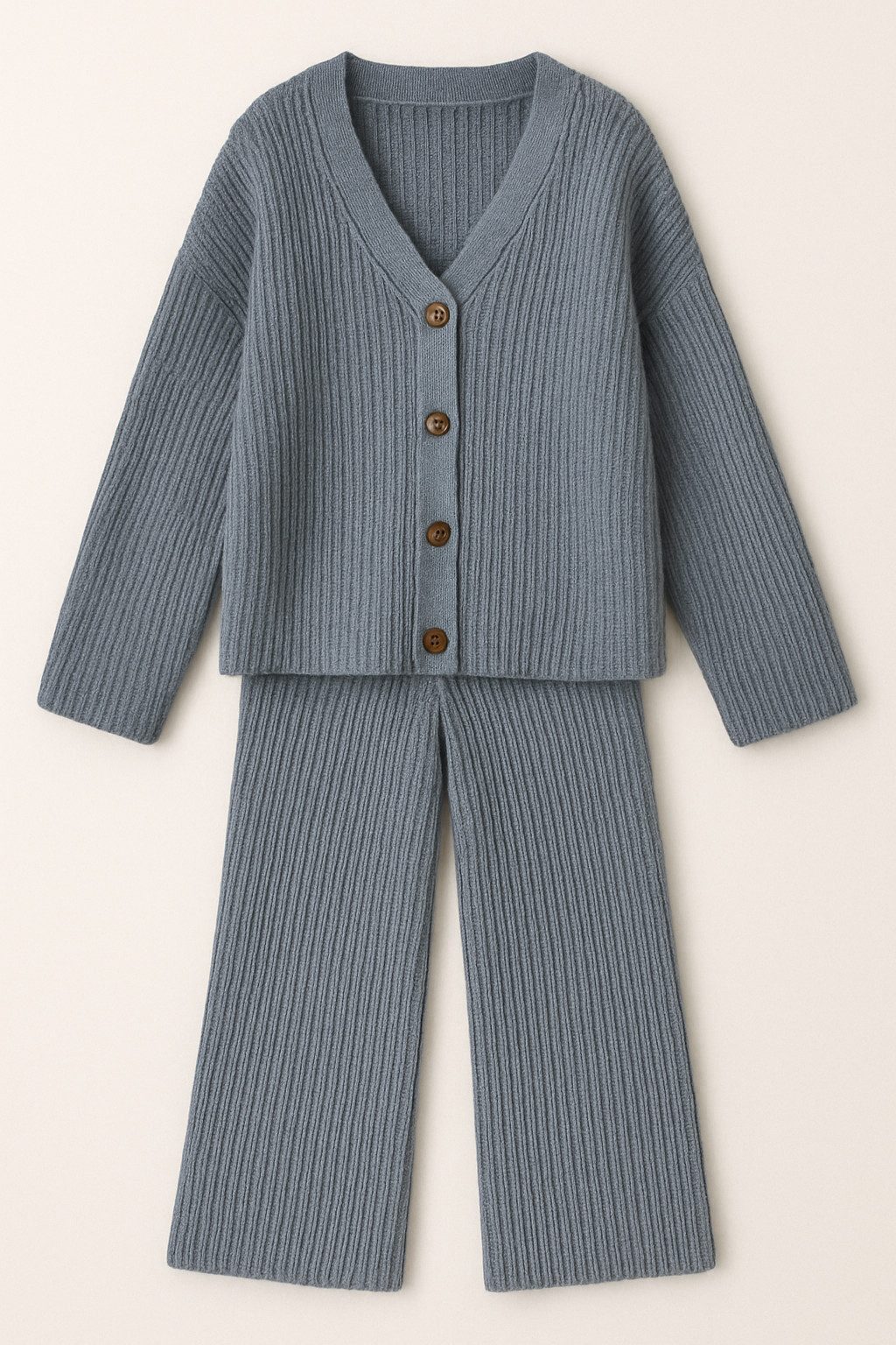 OriginalYou Cardigan Damen Strick-Set Oversize Jacke & Strickhose