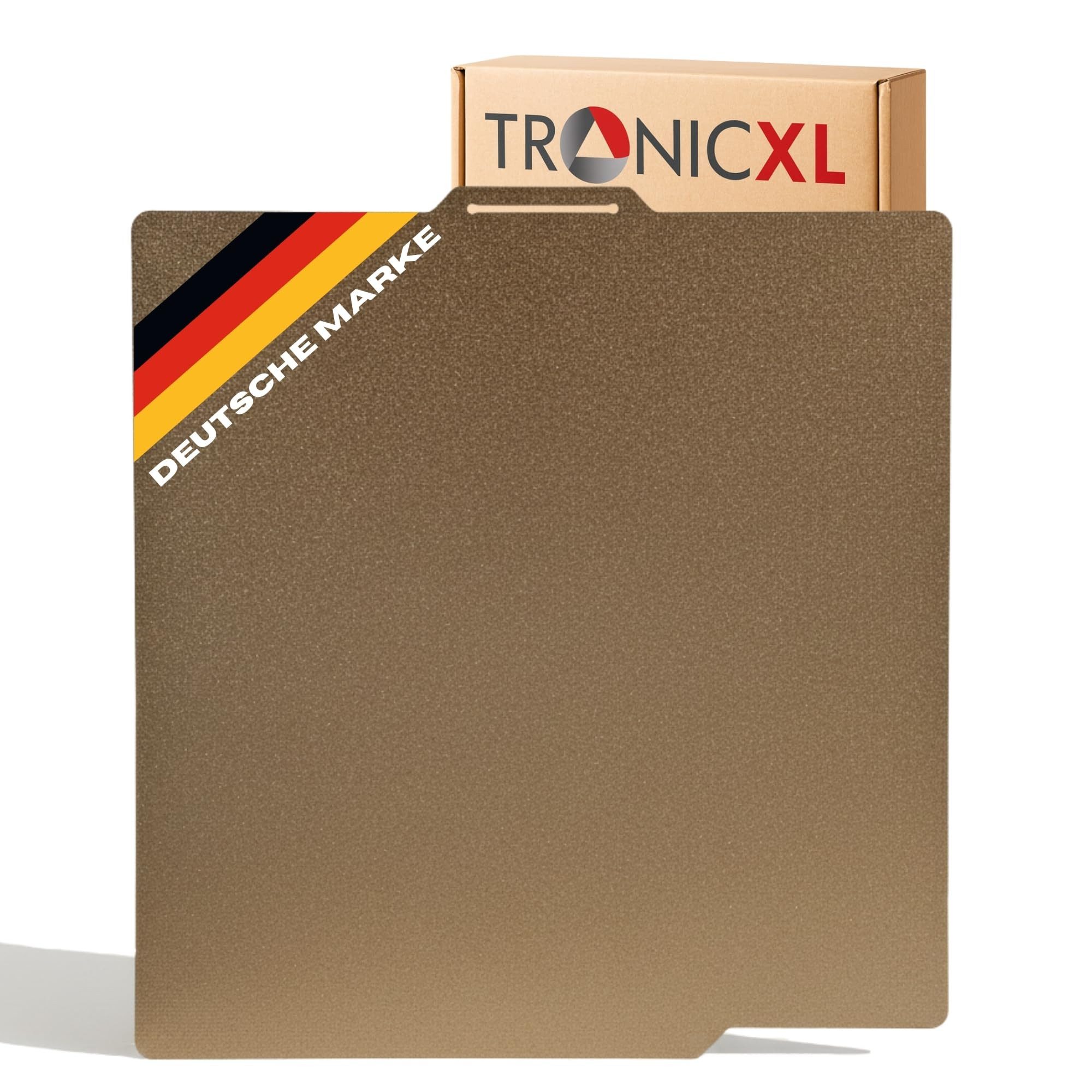 TronicXL 3D-Drucker 10 passend für Bambulab Druckplatte Bambu Lab P1P P1S P2S 3D-Drucker, Zubehör Double Textured X1 PEI