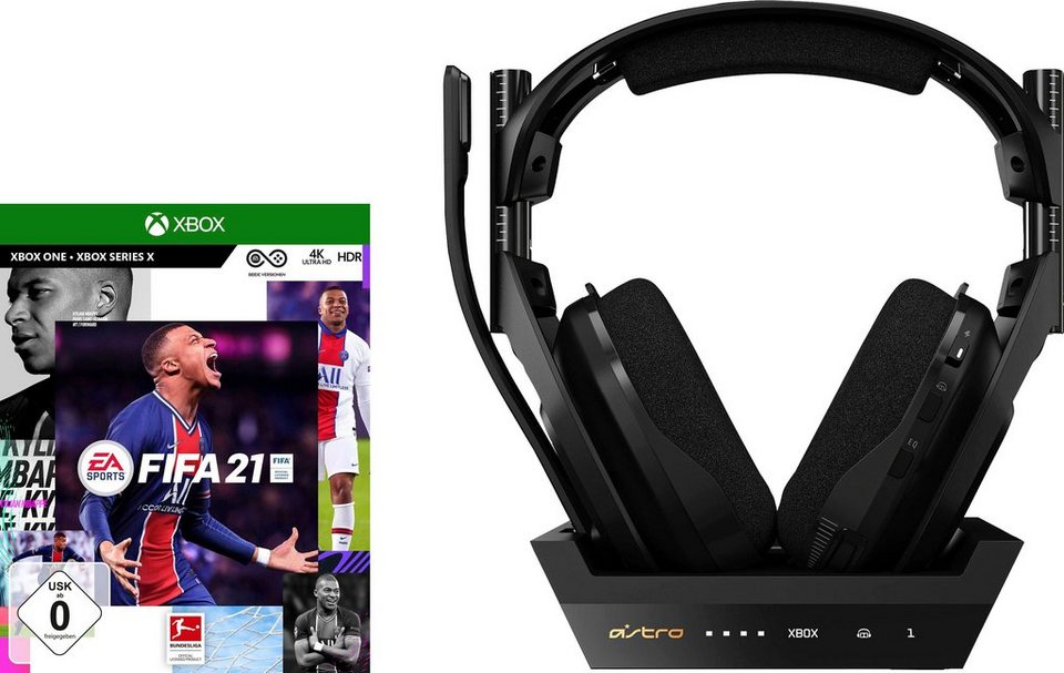 ASTRO X1 A50 + Fifa 21 Gaming-Headset (Geräuschisolierung)