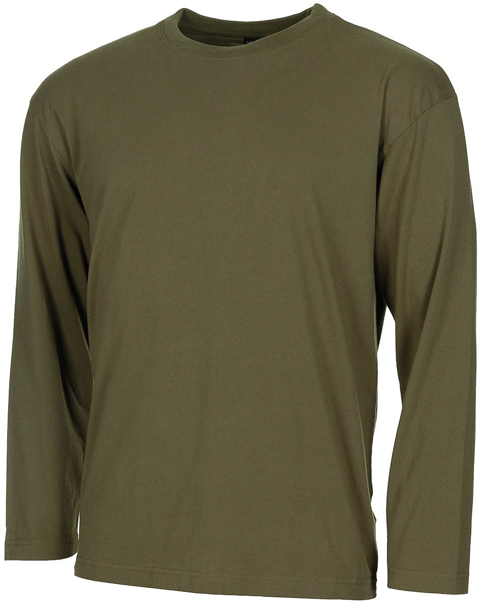 MFH T-Shirt klassisches US Army Shirt langarm 170 g/m²