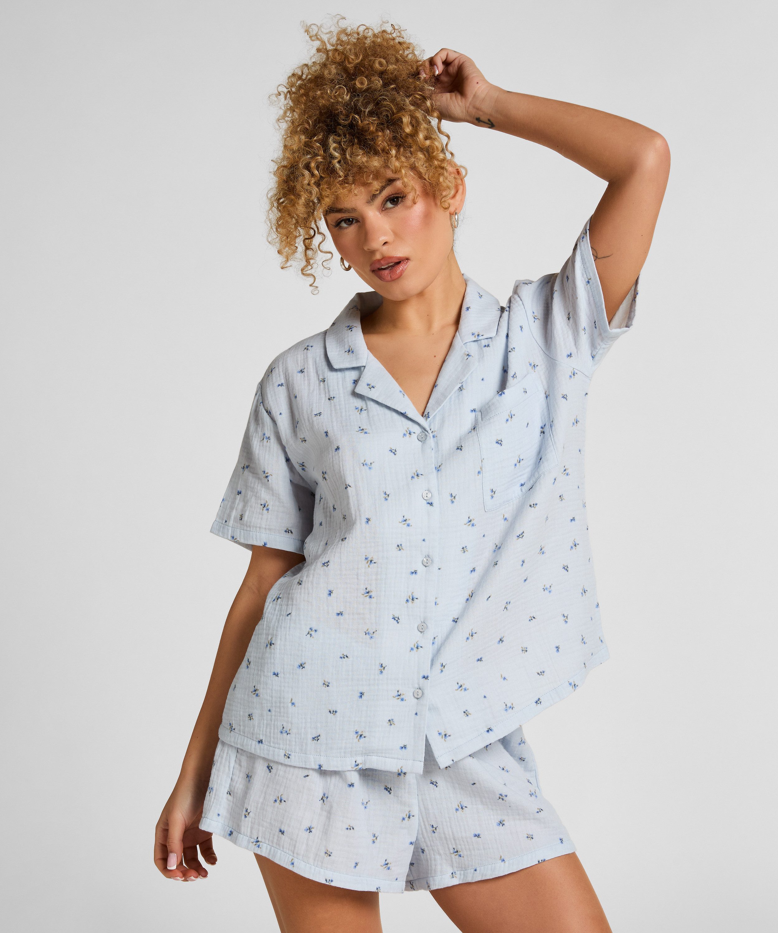 Pyjama Musselin-Shorts