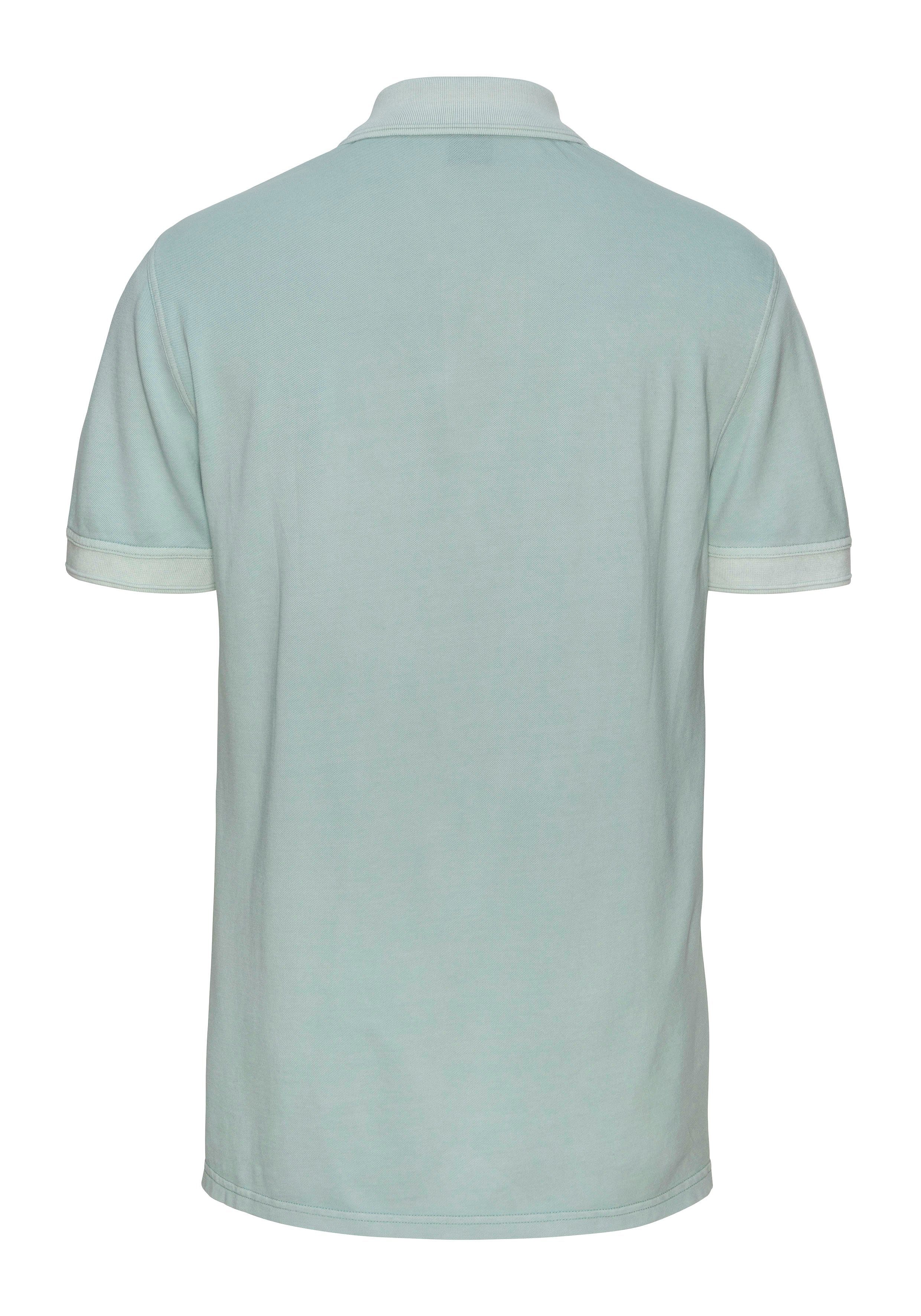 Poloshirt BOSS mit Prime ORANGE 446_Turquoise/Aqua Knopfleiste
