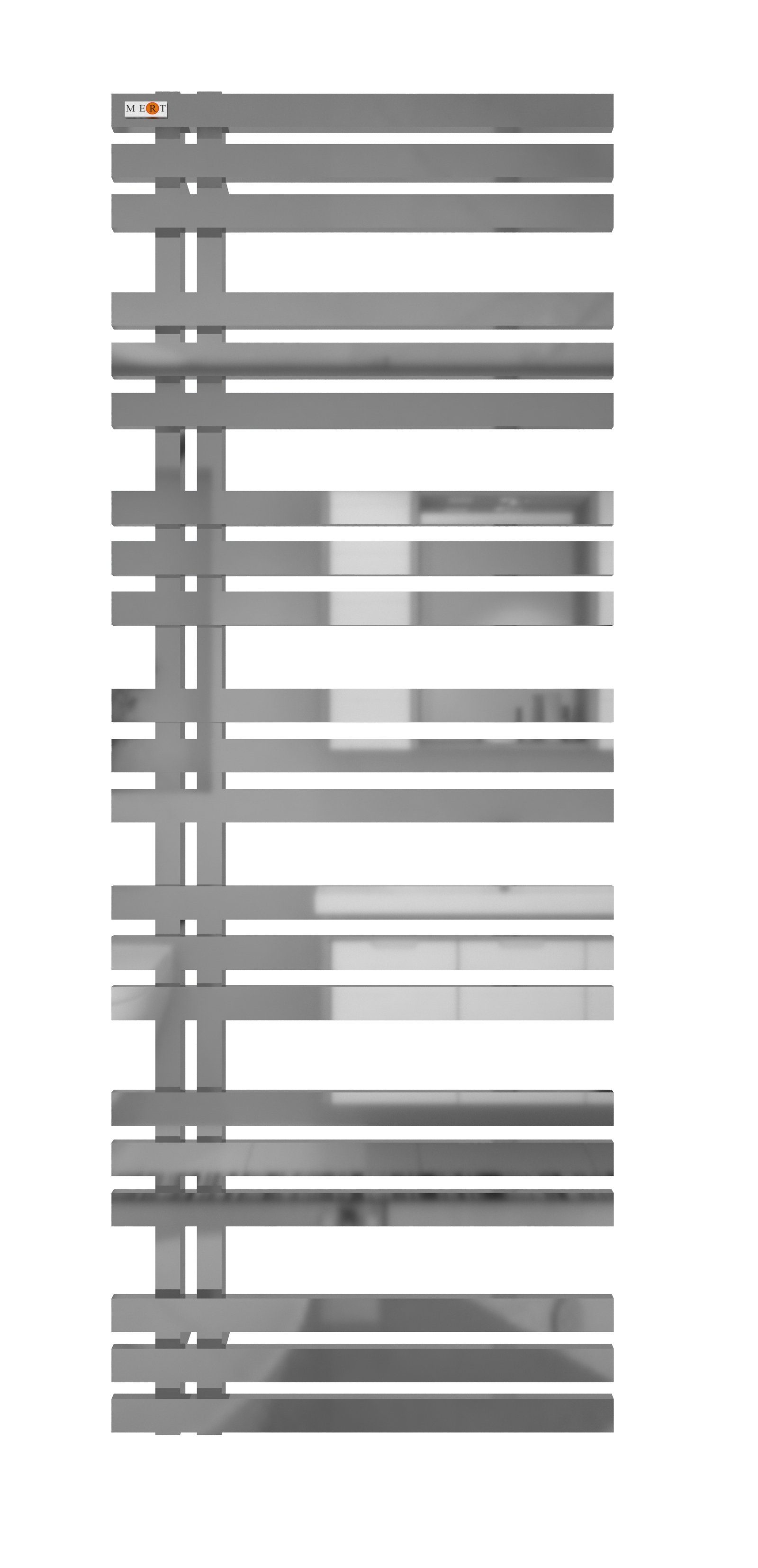 MERT Designheizkörper ELEN mit Seitenanschluss links oder rechts installierbar