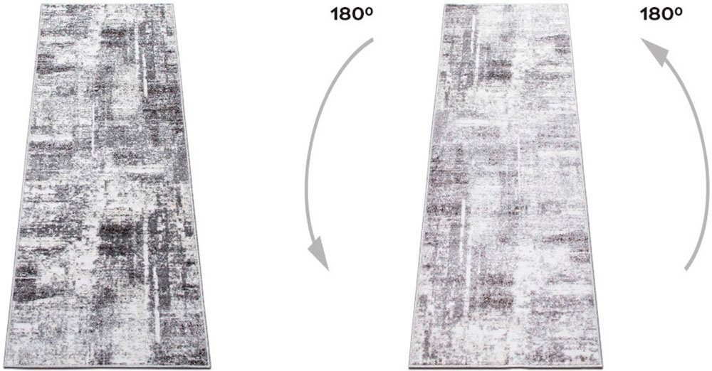 my home Läufer Salsa, rechteckig, Höhe: 9 mm, mit besonders weichem Flor, Kurzflor, im Vintage-Look, dichte Qualität