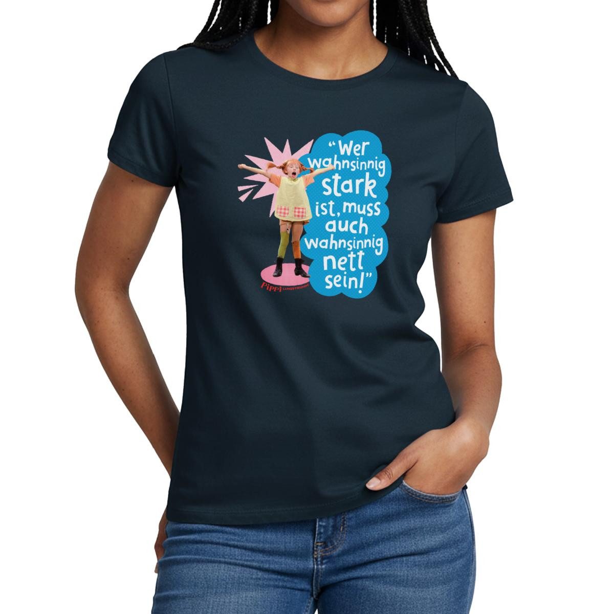 T-Shirt Pippi Langstrumpf Mit Spruch Frauen T-Shirt