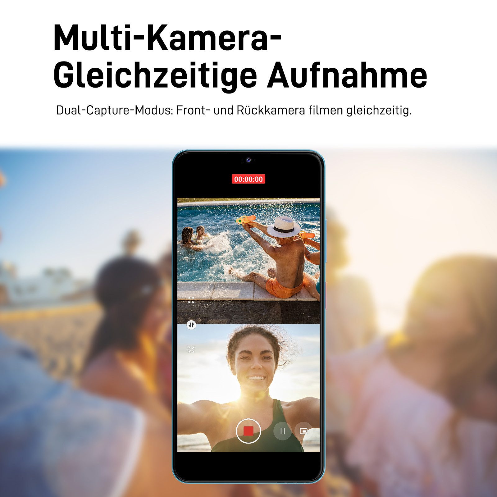 ZTE Blade A76 5G Smartphone (17,15 cm/6,75 Zoll, 128 GB Speicherplatz, 50 MP Kamera)
