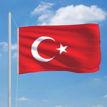 vidaXL Flagge Flagge der Türkei 90 x 150 cm