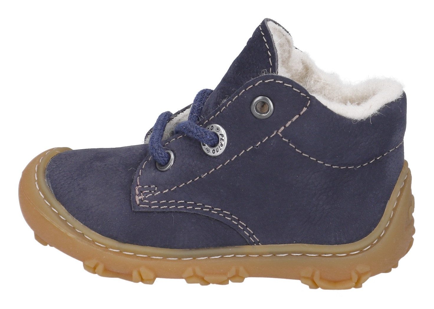PEPINO by RICOSTA CORY, WMS: weit Lauflernschuh Babyschuh, Winterstiefel mit Warmfutter, Größenschablone zum Download