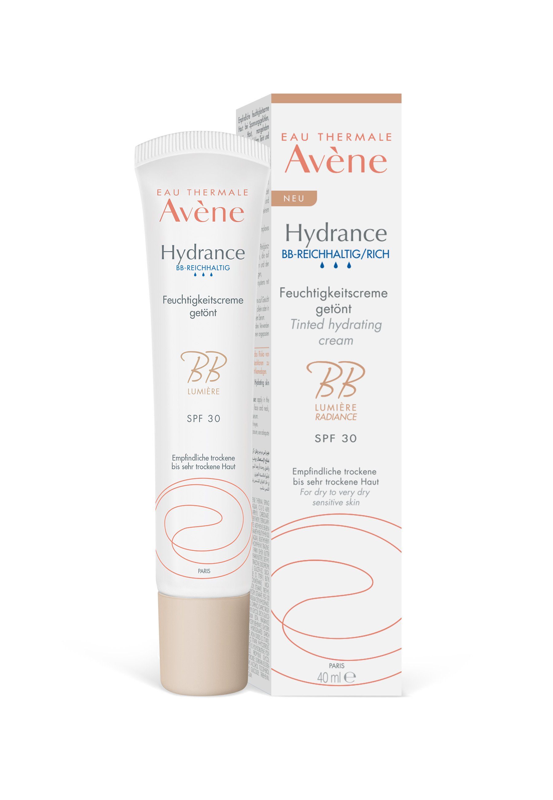 Avene Gesichtspflege Hydrance BB-REICHHALTIG Feuchtigkeitscreme getönt LSF 30, 1-tlg.