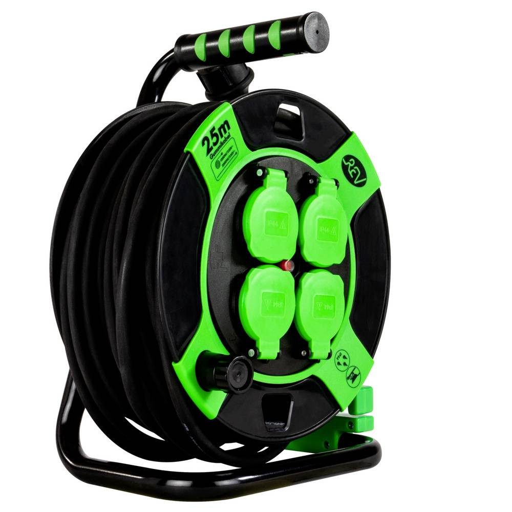 REV Kabeltrommel Kunsstoff 25 m 0010215412 Kabeltrommel