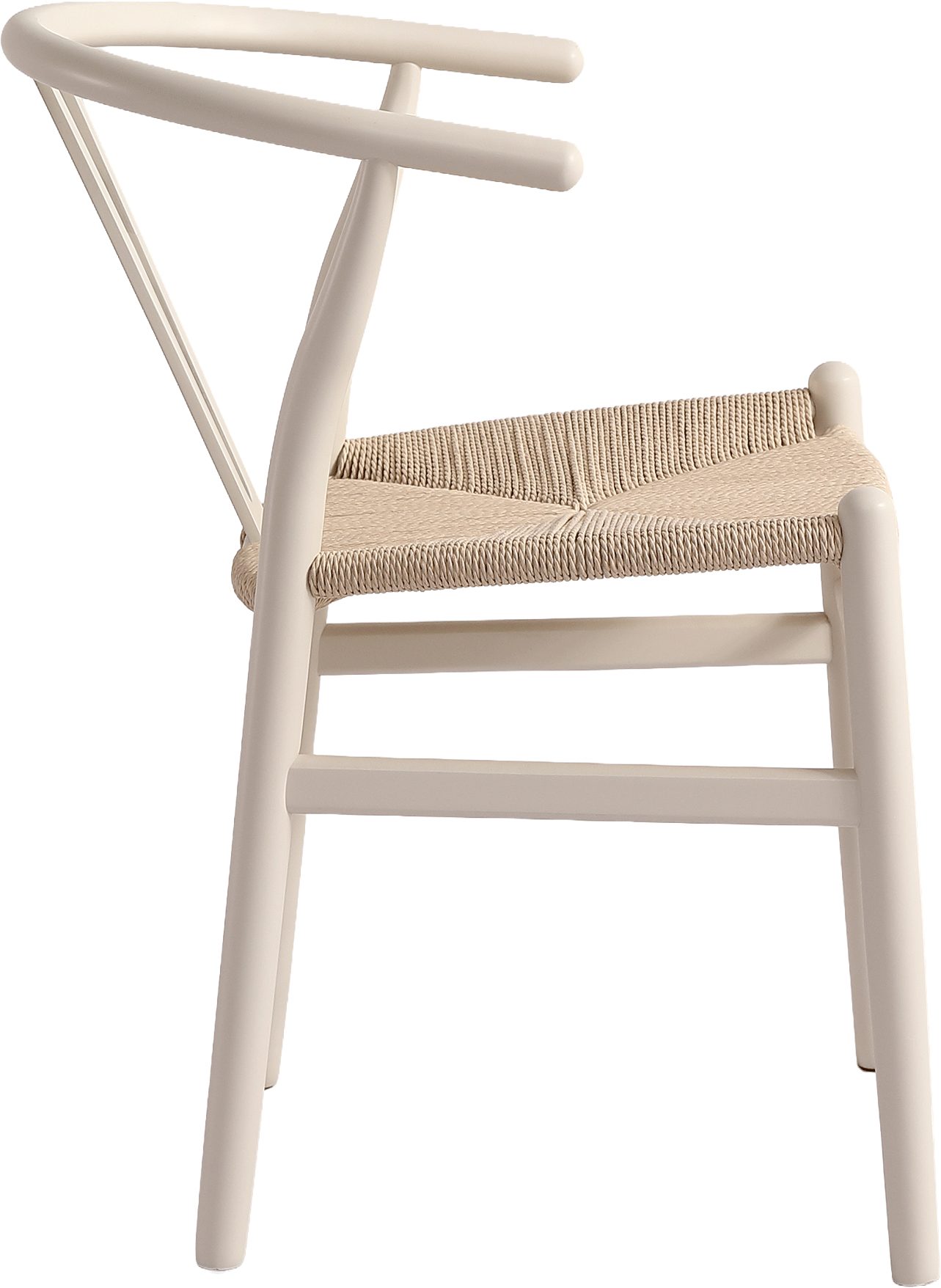 LIVIHOME Esszimmerstuhl Massivholz Valora (Set, 2 St), FSC® Armlehnstuhl Massivholz Buche mit Papierseil, Vormontiert