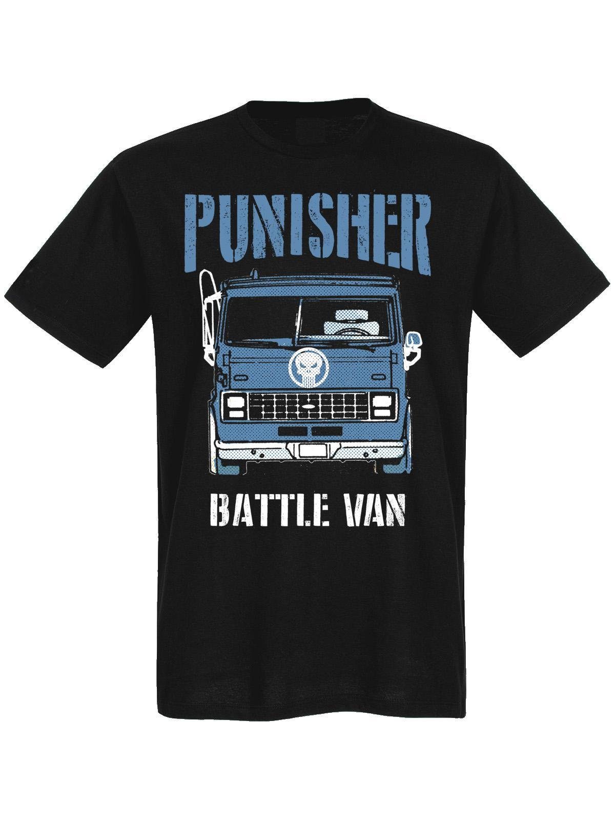 MARVEL T-Shirt The Punisher Battle Van II