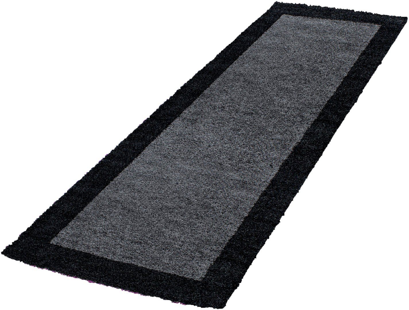 Ayyildiz Teppiche Hochflor-Läufer Life Shaggy 1503, rechteckig, Höhe: 30 mm, als Läufer und in rund erhältlich, Shaggy, Langflor, Wohnzimmer