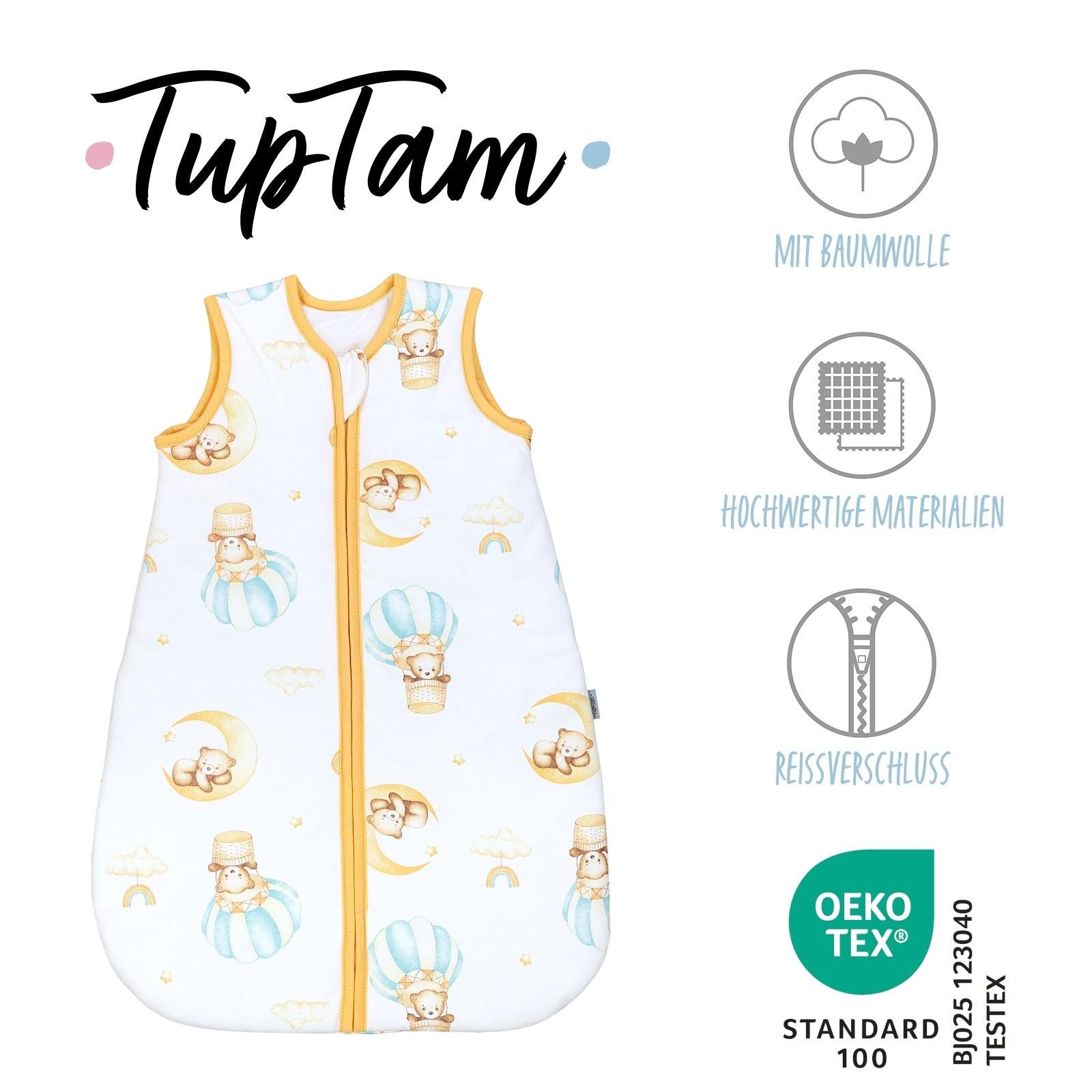 TupTam Babyschlafsack Babyschlafsack 2.5 TOG ärmellos wattiert