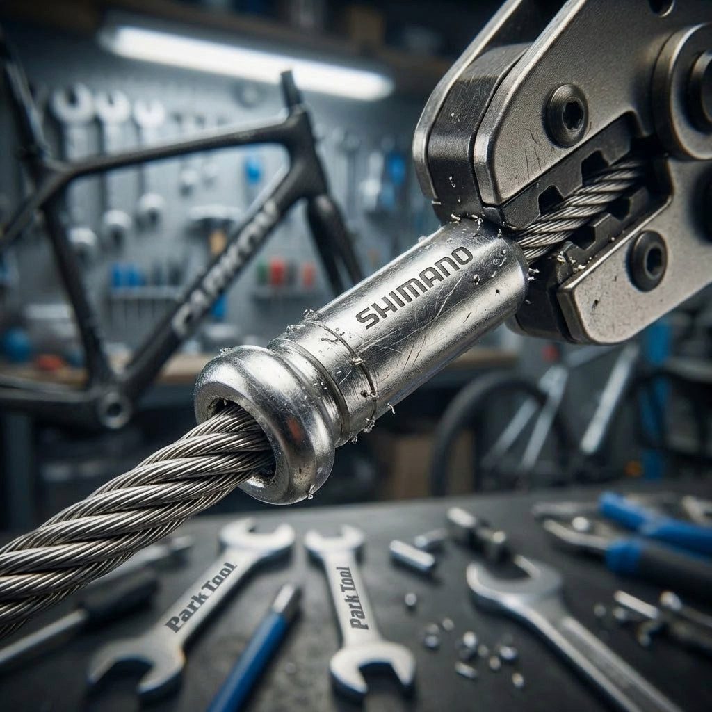 Schaltzug SHIMANO 100 Stück Endkappe Schaltzug 1,2 mm Endkappe - für Schaltzüge