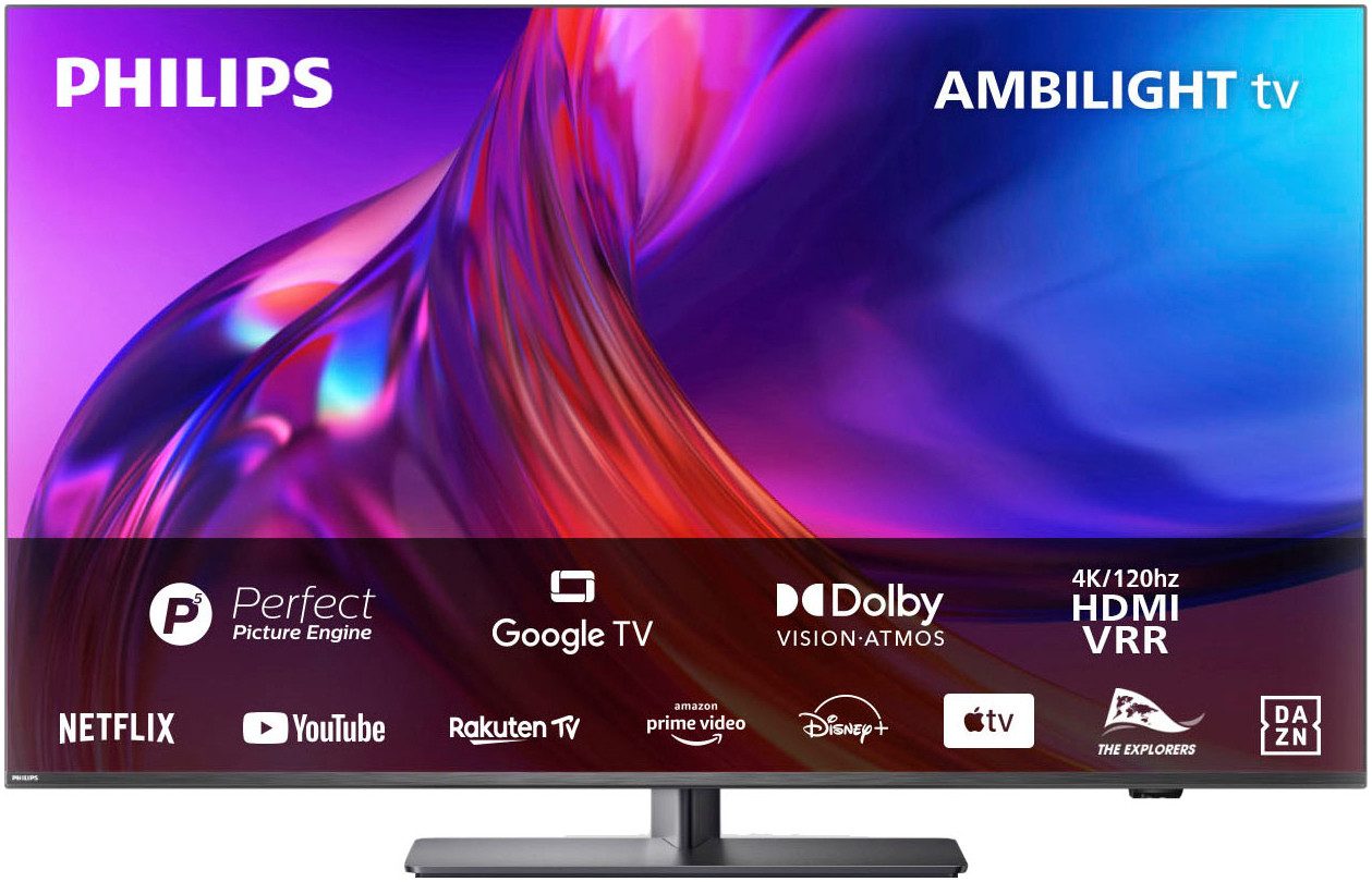 Philips 55PUS8808/12 LED-Fernseher (139 cm/55 Zoll, 4K Ultra HD, Android TV, Google TV, Smart-TV)