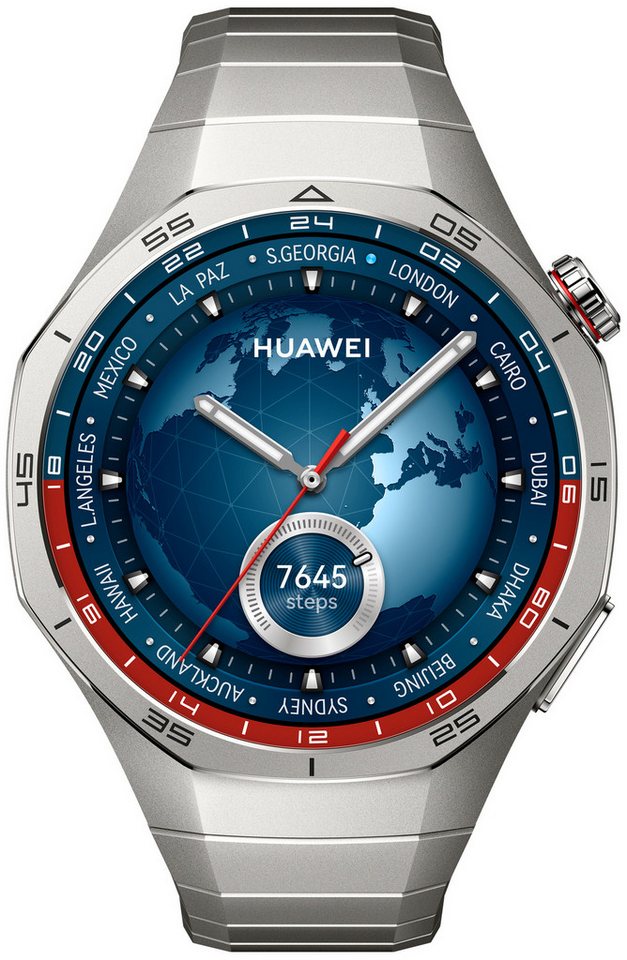 Huawei Watch GT5 PRO 46MM Smartwatch (Harmony OS) silberfarben