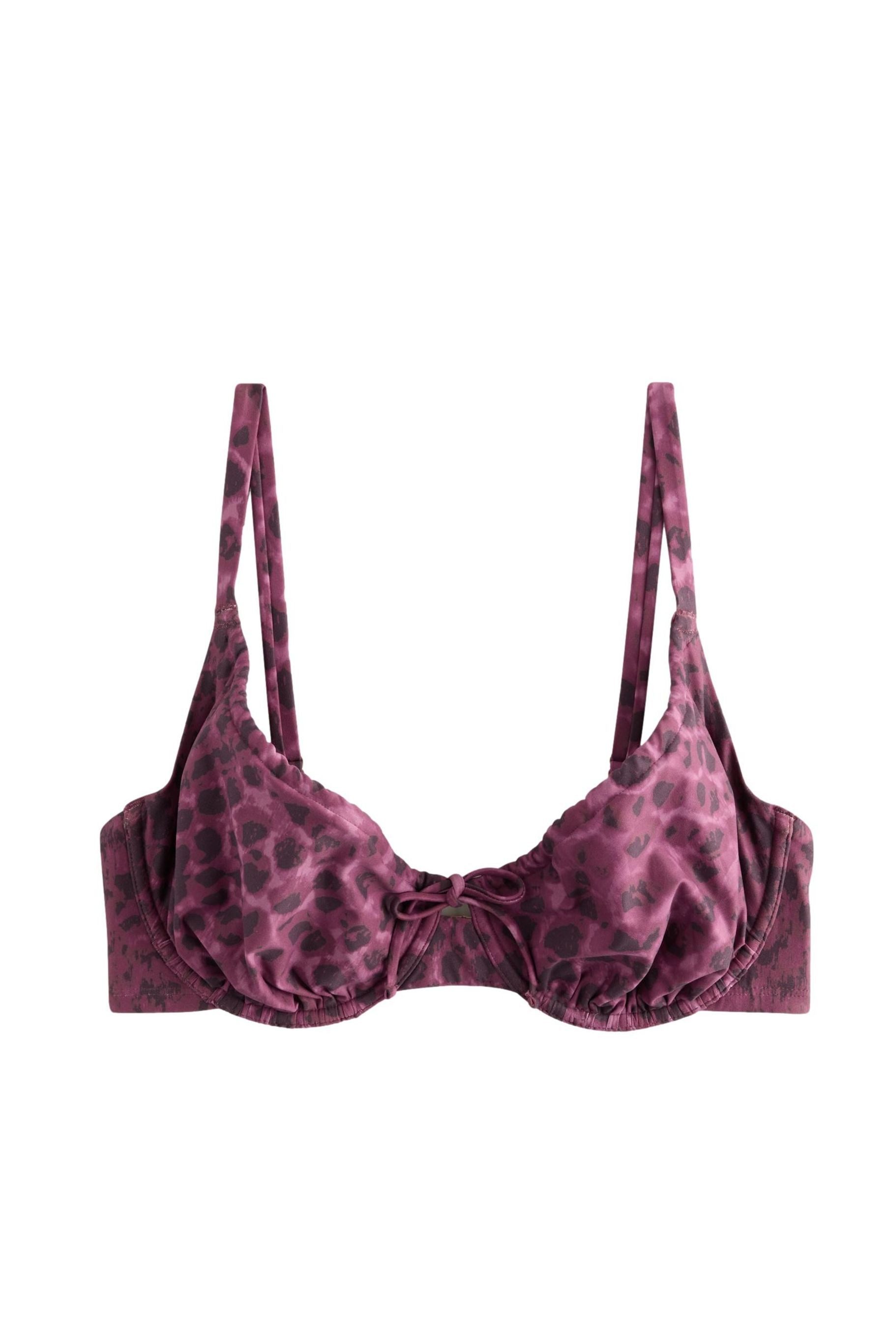 Next Bügel-Bikini-Top Ungepolstertes Bikinioberteil mit Bügel, DD+ (1-St)