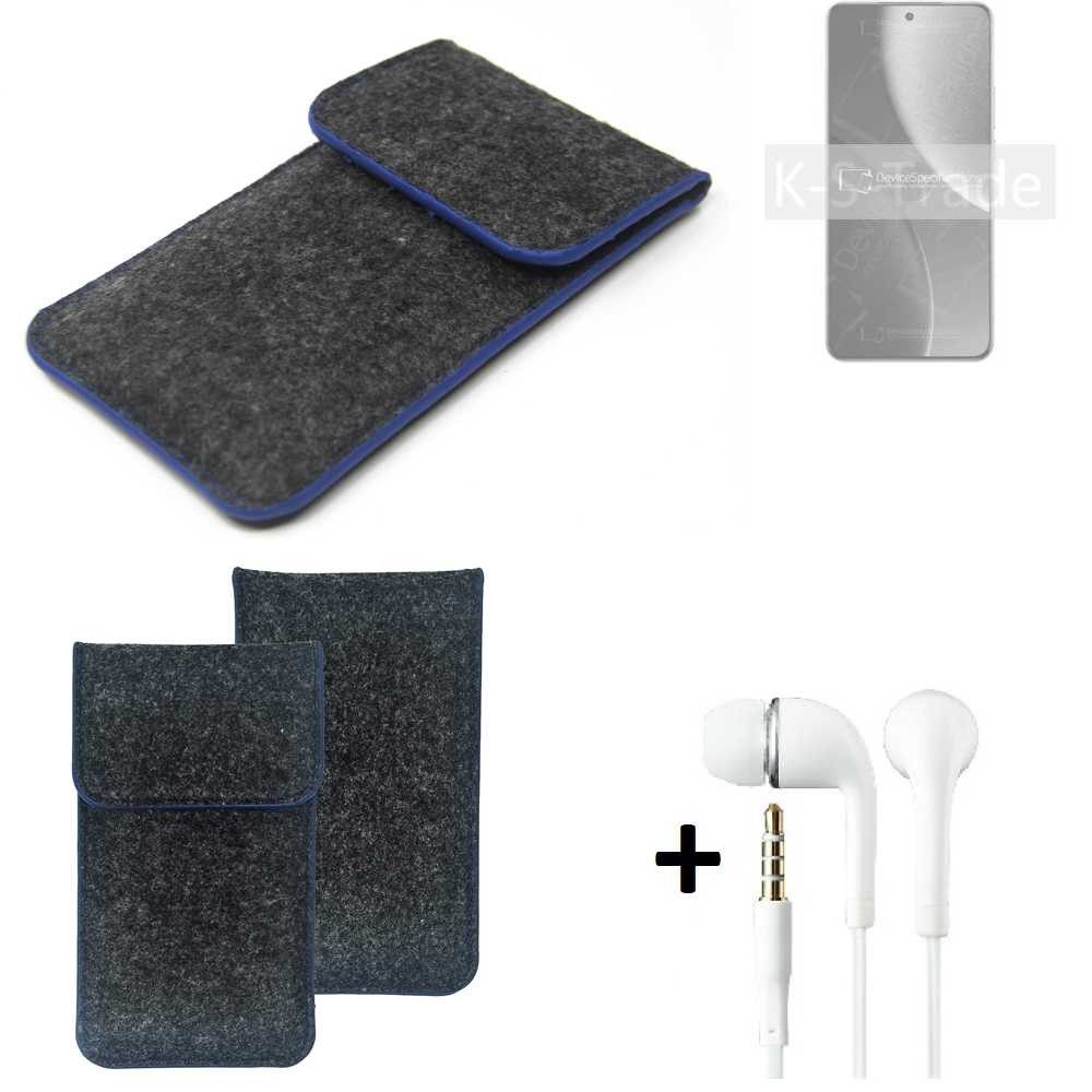 K-S-Trade Handyhülle für Xiaomi 15 Ultra China, Handy Schutz Hülle Schutzhülle Handyhülle Filztasche Pouch