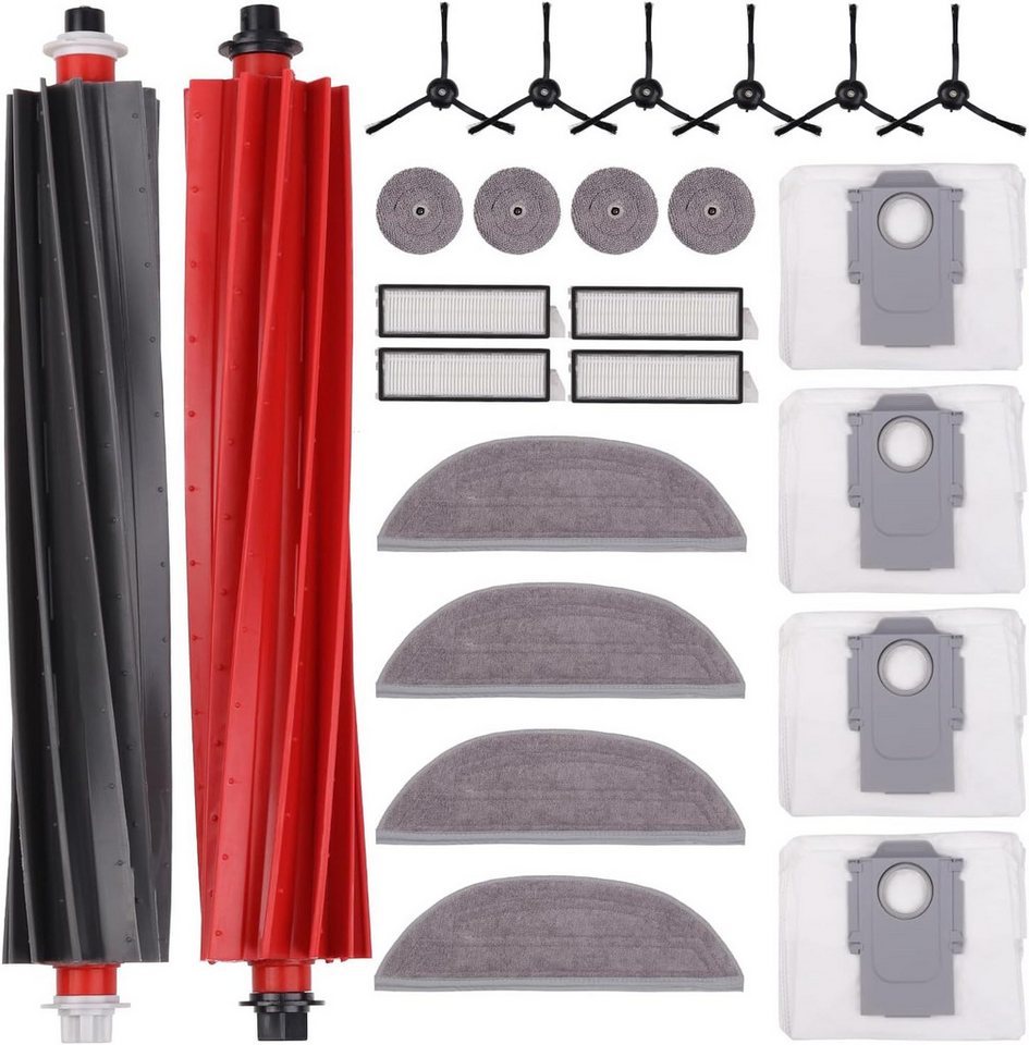 MSM Saugroboter Zubehör-Set Ersatzteile Bürsten Filter Für Roborock S8 MaxV Ultra / S8 Max Ultra