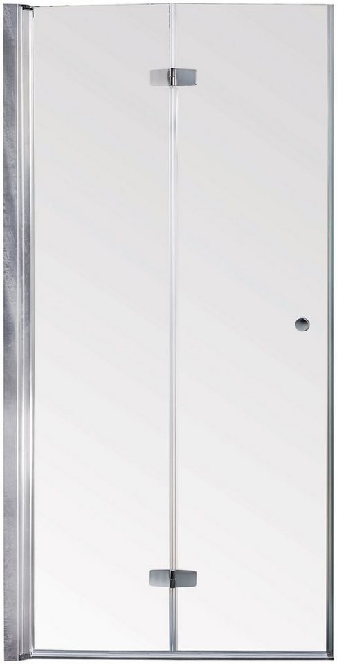 Sanotechnik Dusch-Falttür Sanoflex Duet, Einscheibensicherheitsglas, Tür  öffnet nach innen