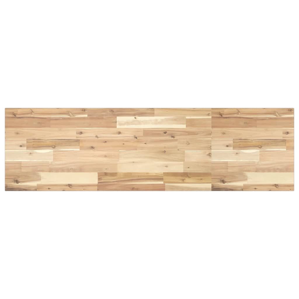vidaXL Tischplatte Tischplatte 140x40x2 cm Rechteckig Massivholz (1 St)