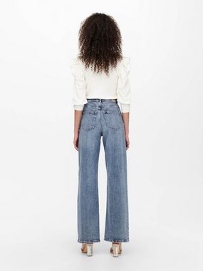 ONLY Weite Jeans Juicy (1-tlg) Plain/ohne Details, Weiteres Detail